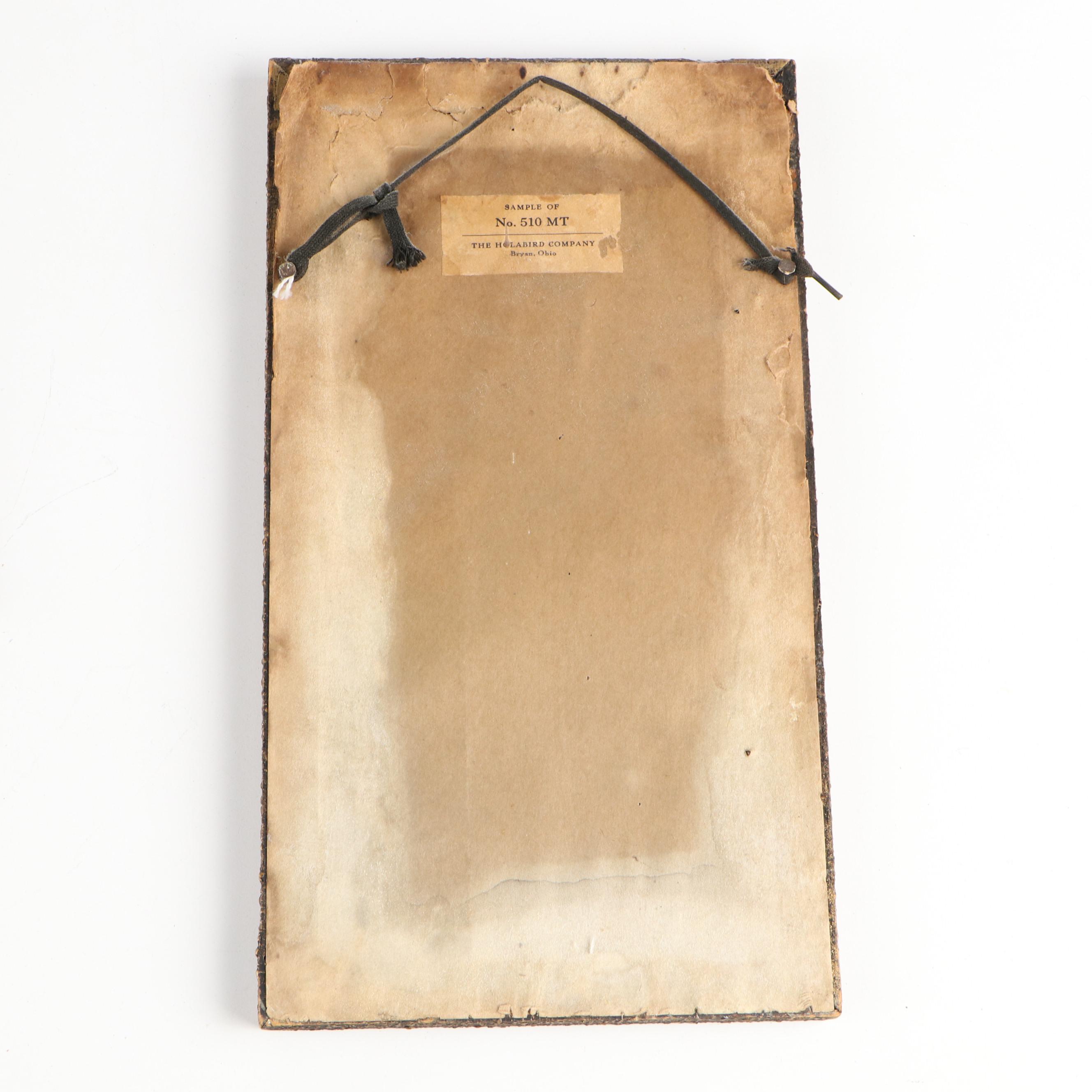 Framed Advertising and Other Paper Backed Thermometers and Calendars, Mid-20th C