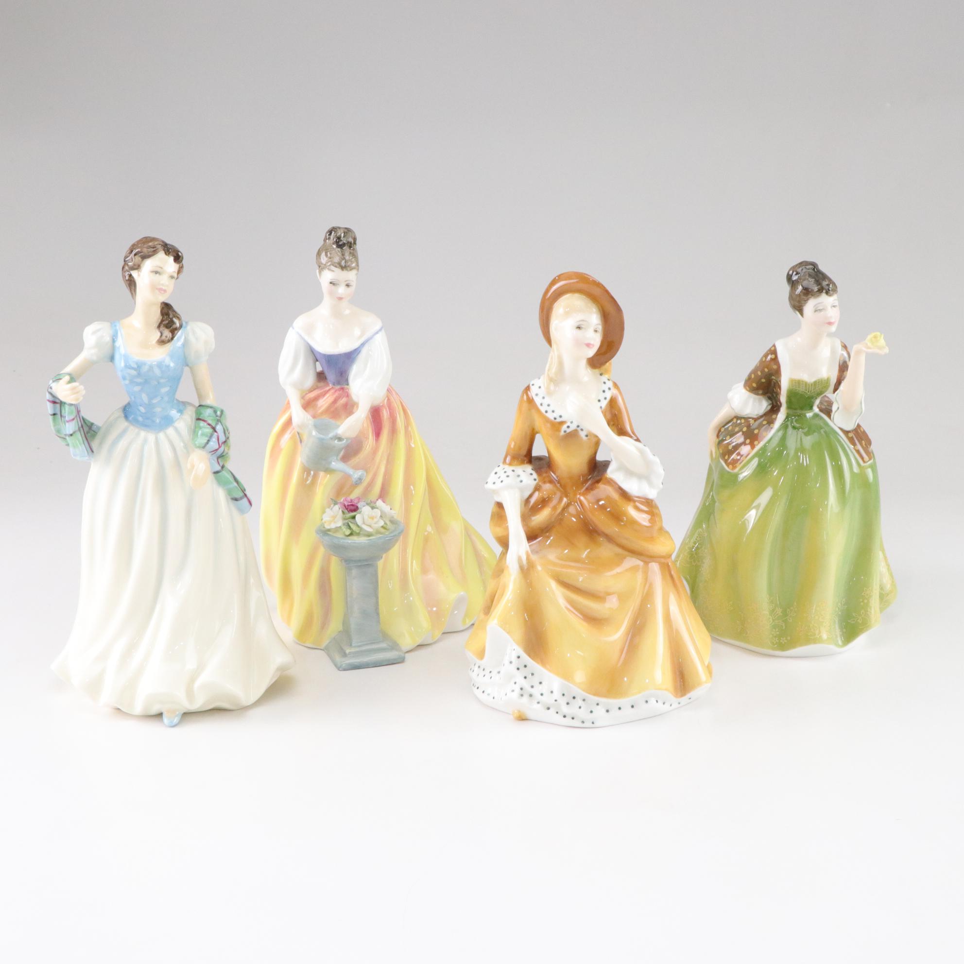 Royal Doulton "Sandra" with "Flower of Scotland", "Fleur and "Alexandra"