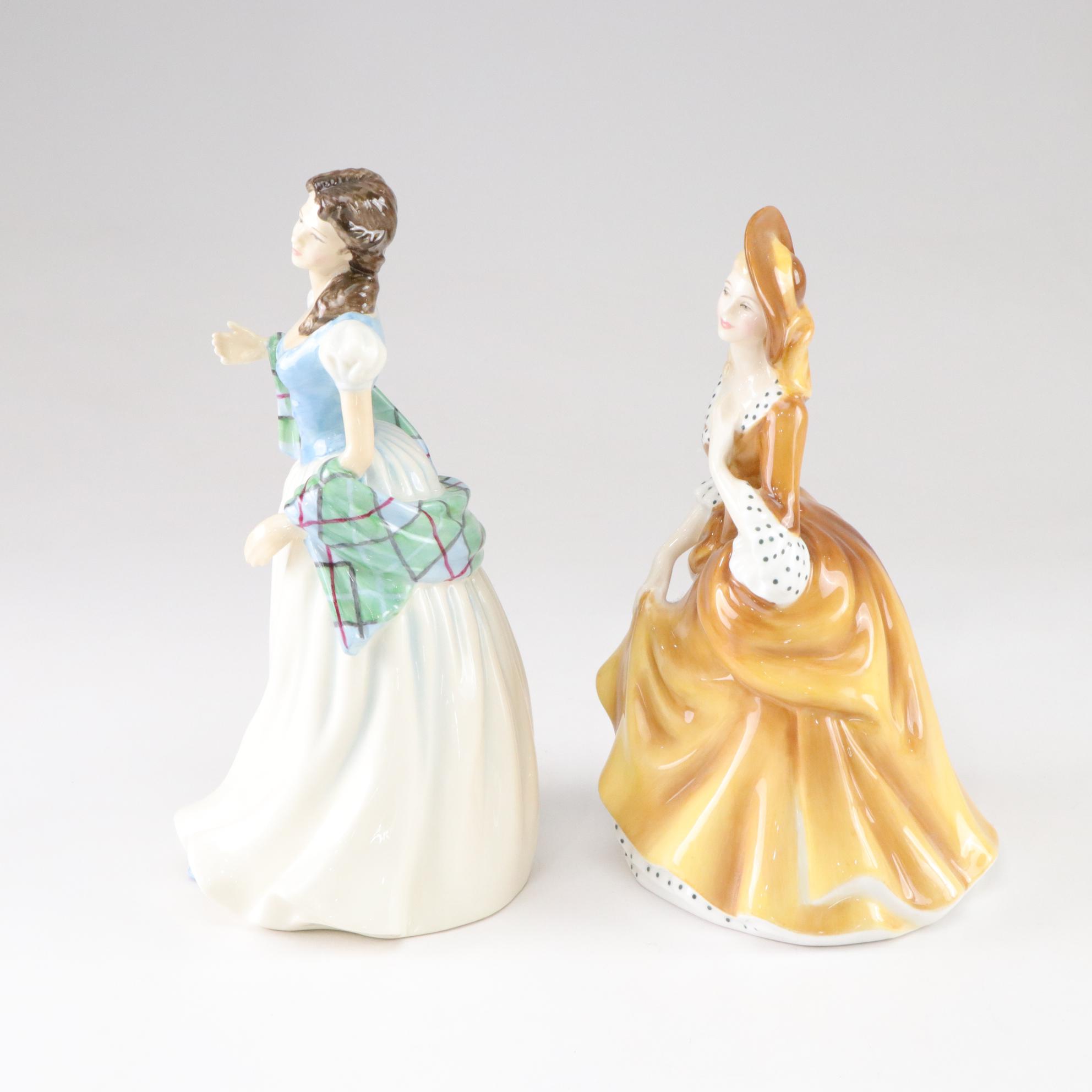 Royal Doulton "Sandra" with "Flower of Scotland", "Fleur and "Alexandra"