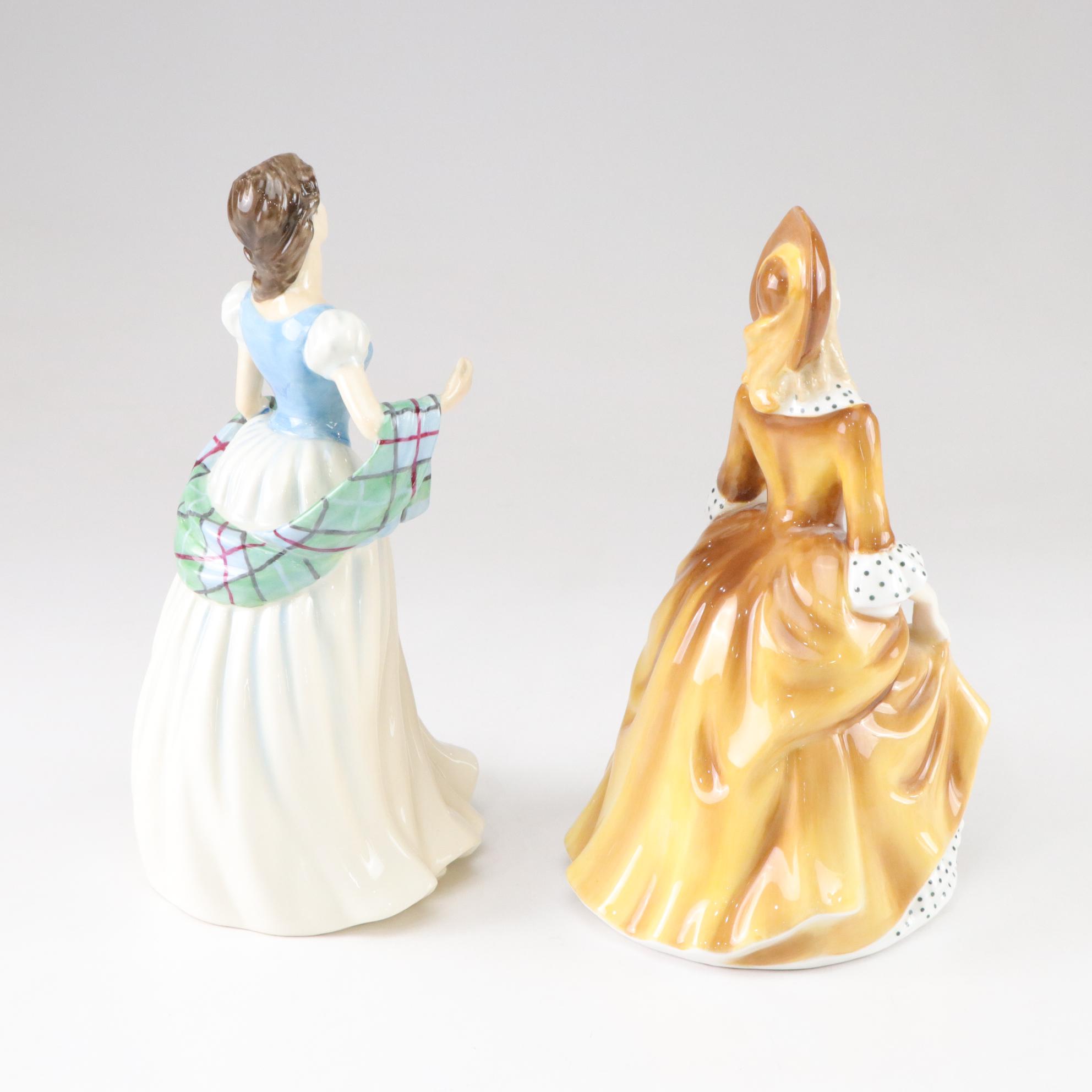 Royal Doulton "Sandra" with "Flower of Scotland", "Fleur and "Alexandra"