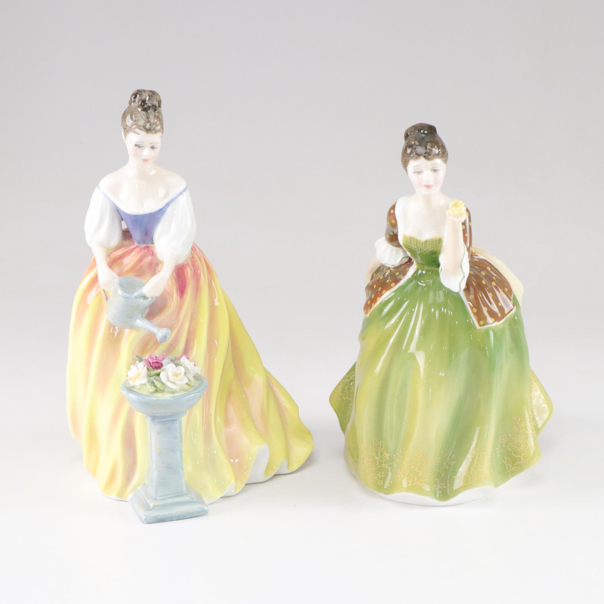 Royal Doulton "Sandra" with "Flower of Scotland", "Fleur and "Alexandra"