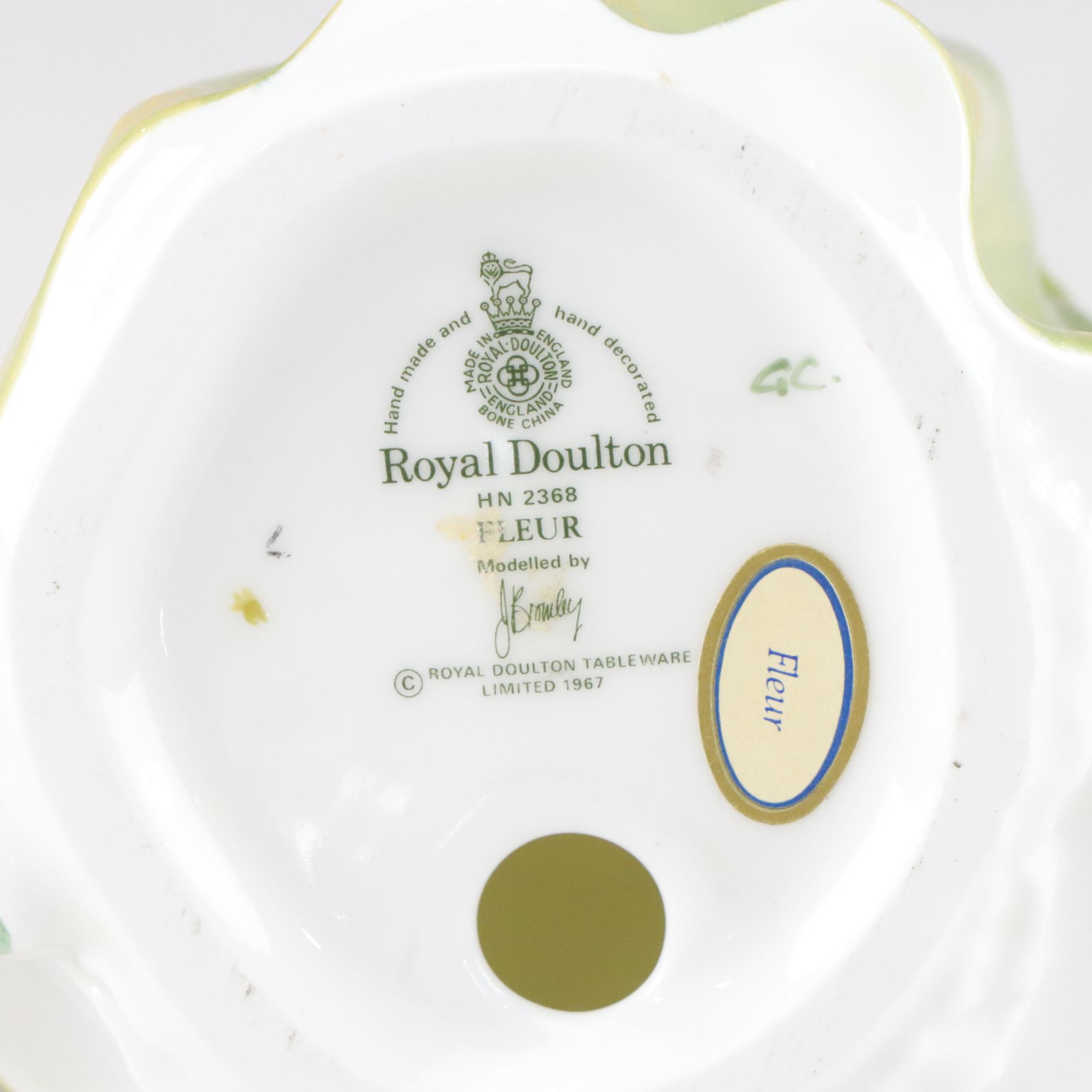 Royal Doulton "Sandra" with "Flower of Scotland", "Fleur and "Alexandra"