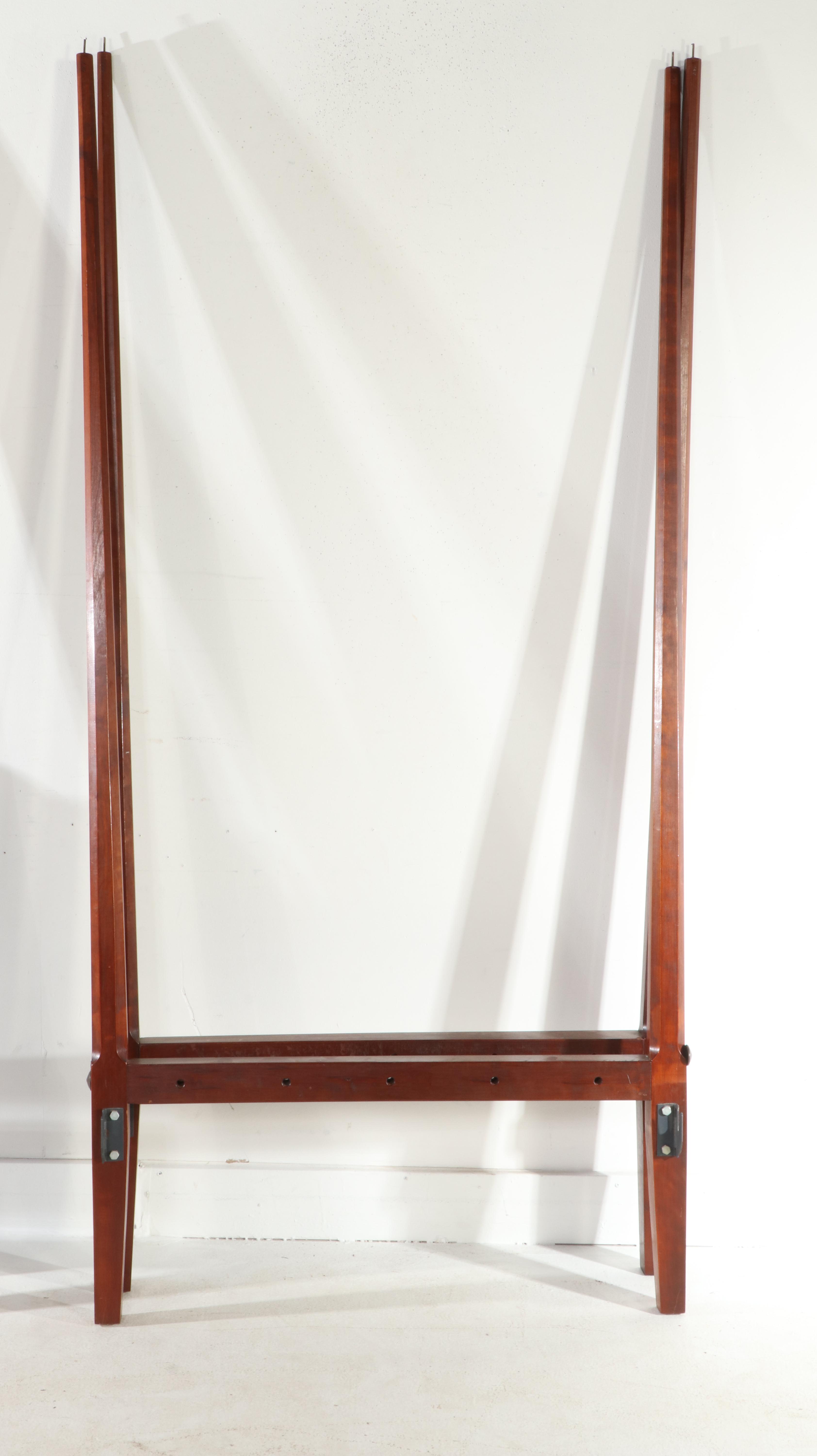 Pair of Richard Bury Federal Style Twin Size Four-Poster Bed Frames, Late 20th C