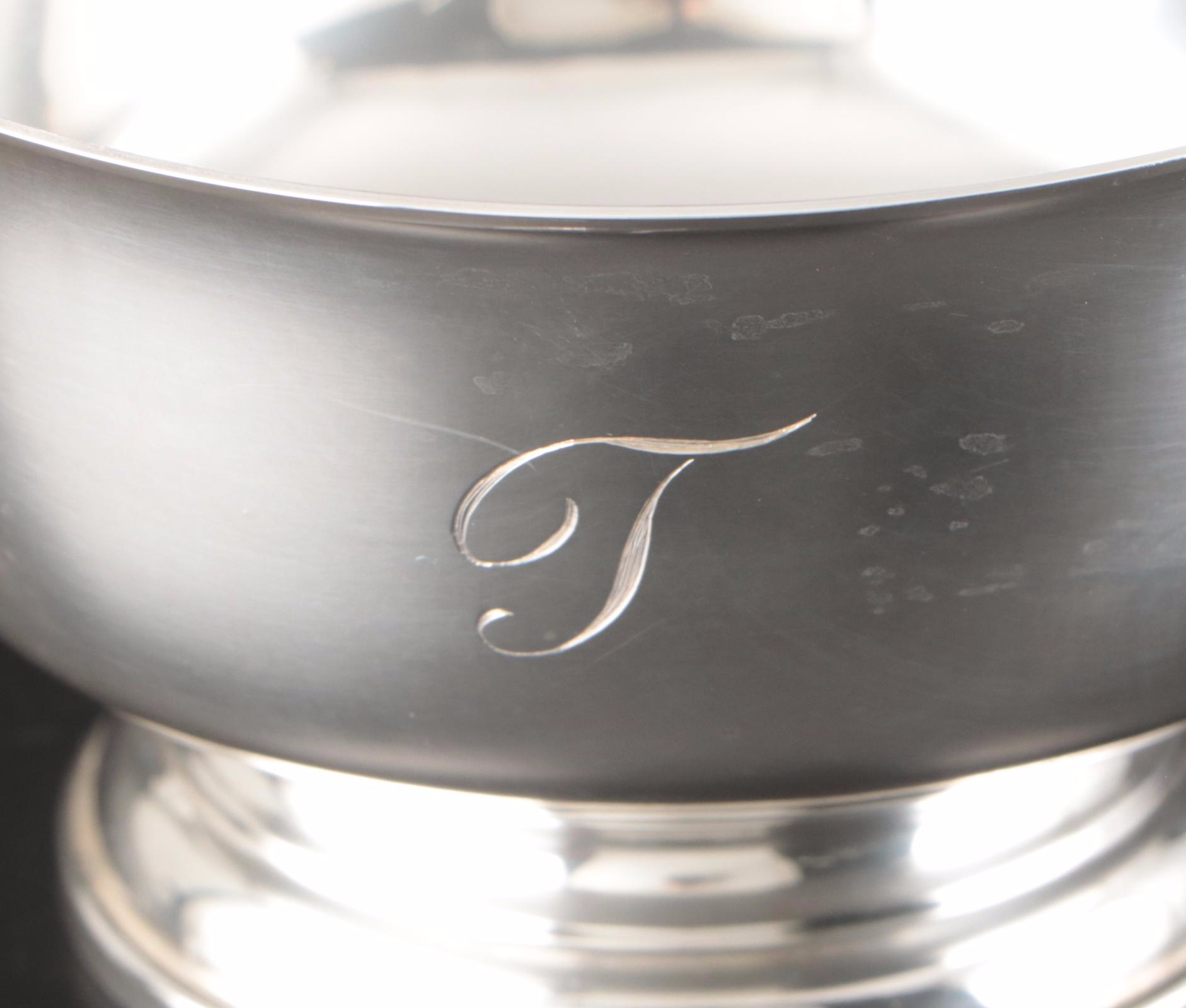 Cartier Paul Revere Style Sterling Decorative Bowl