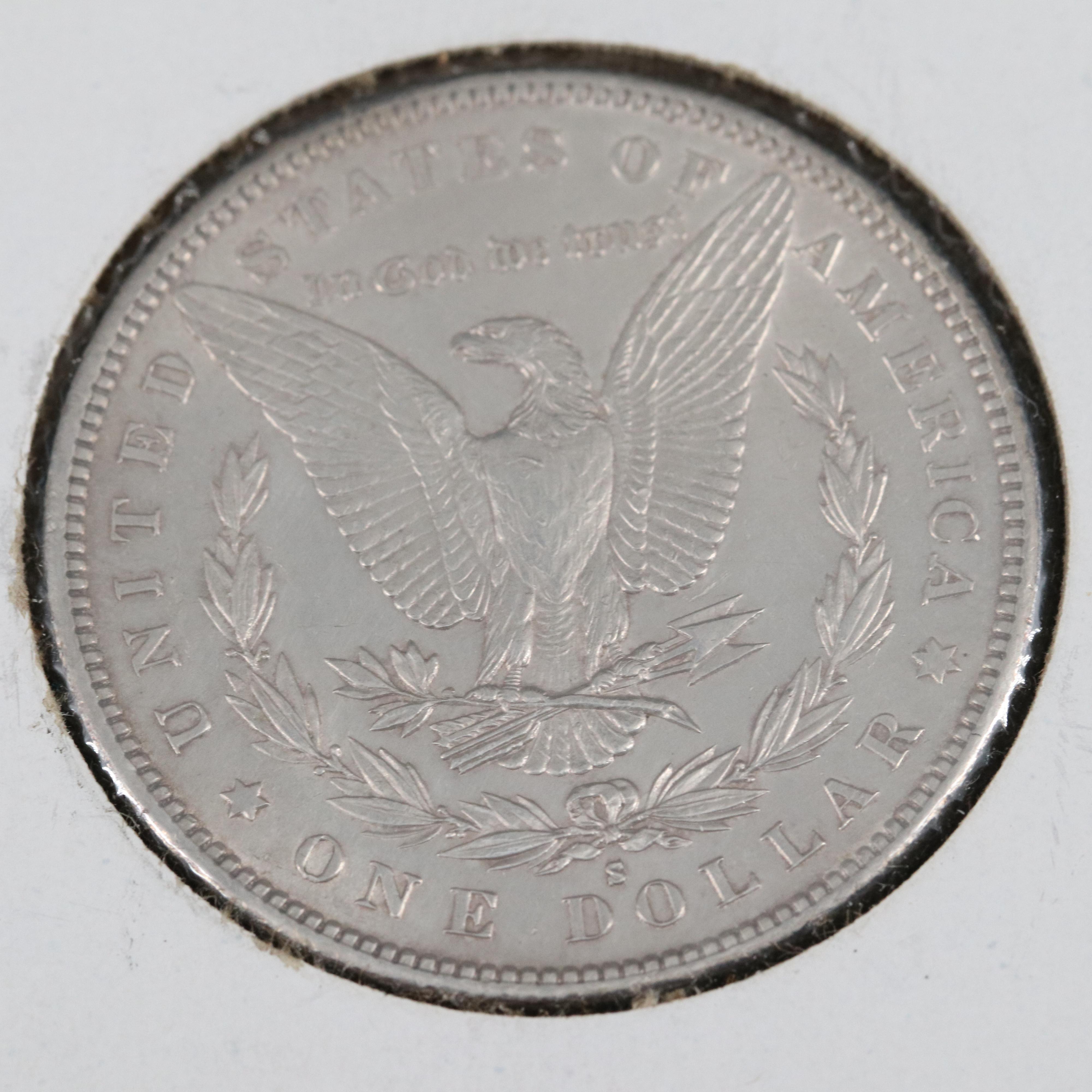 Ten Morgan Silver Dollars Including an 1890-S