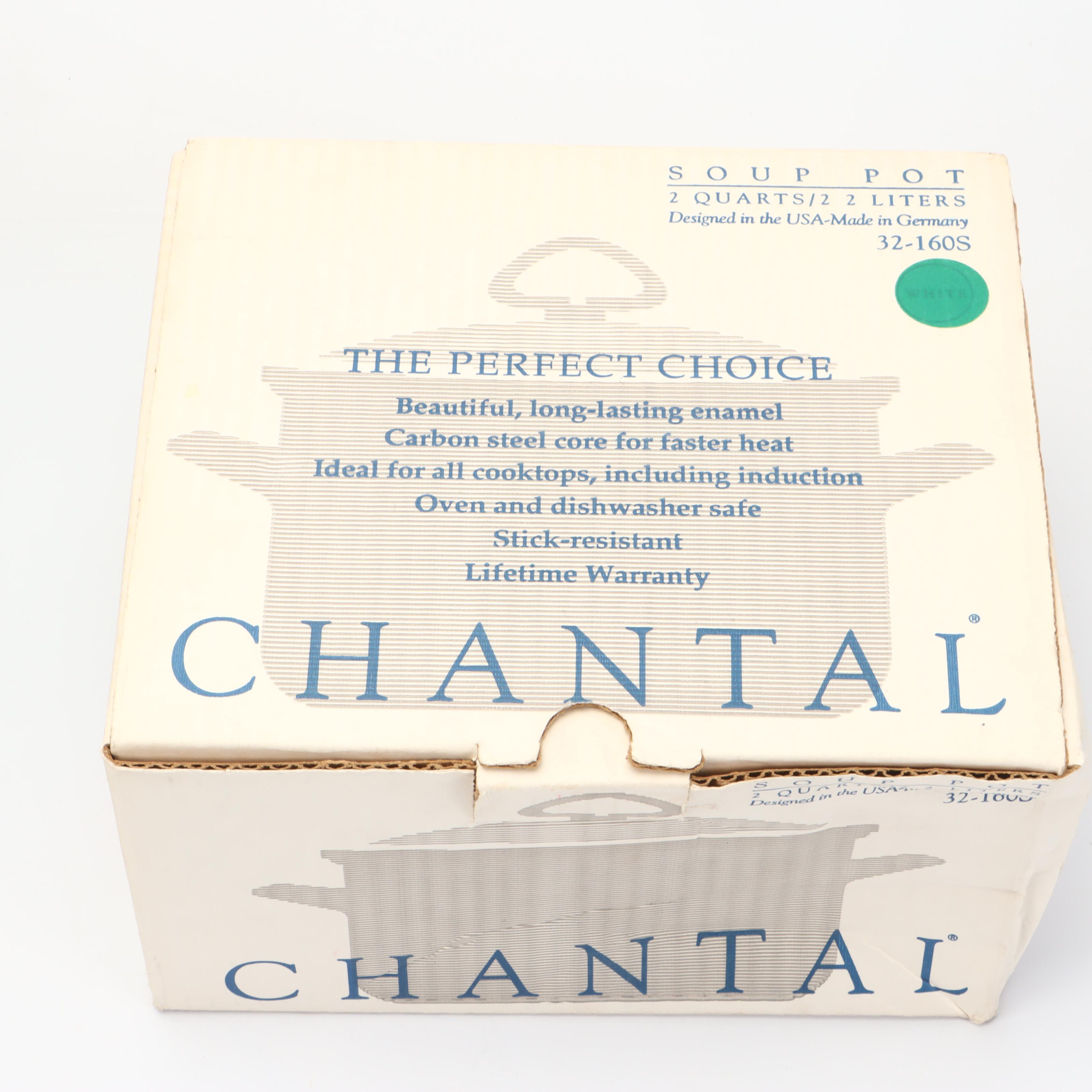 Chantal Green Enameled Pots and Pans