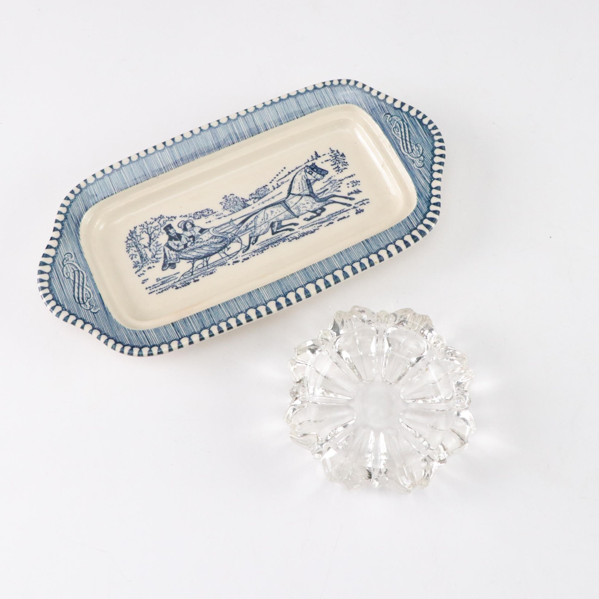 Copper Molds, Milk Glass Bowls, and Other Vintage Kitchen Items