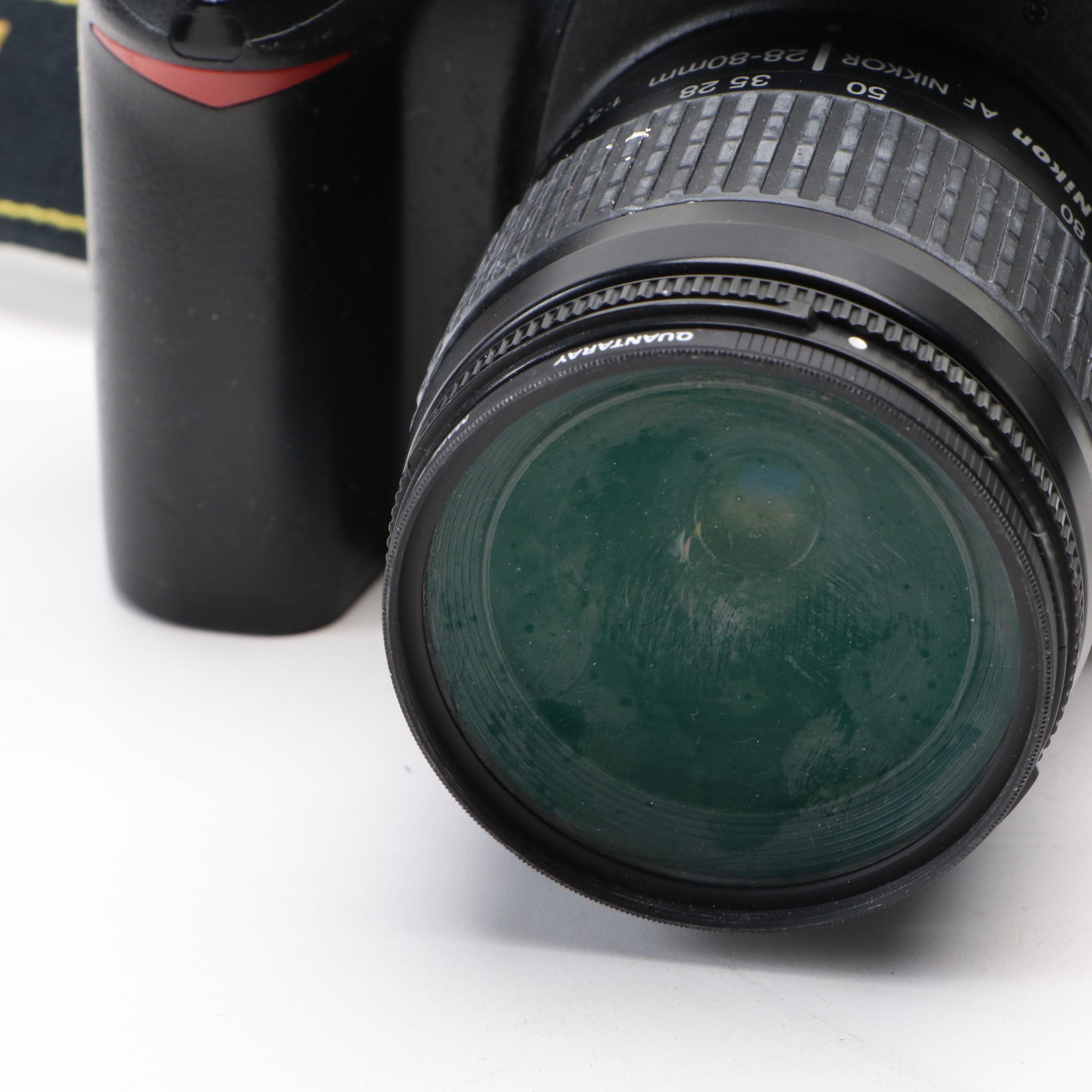 Nikon D50 Digital Camera and Lenses with Accessories