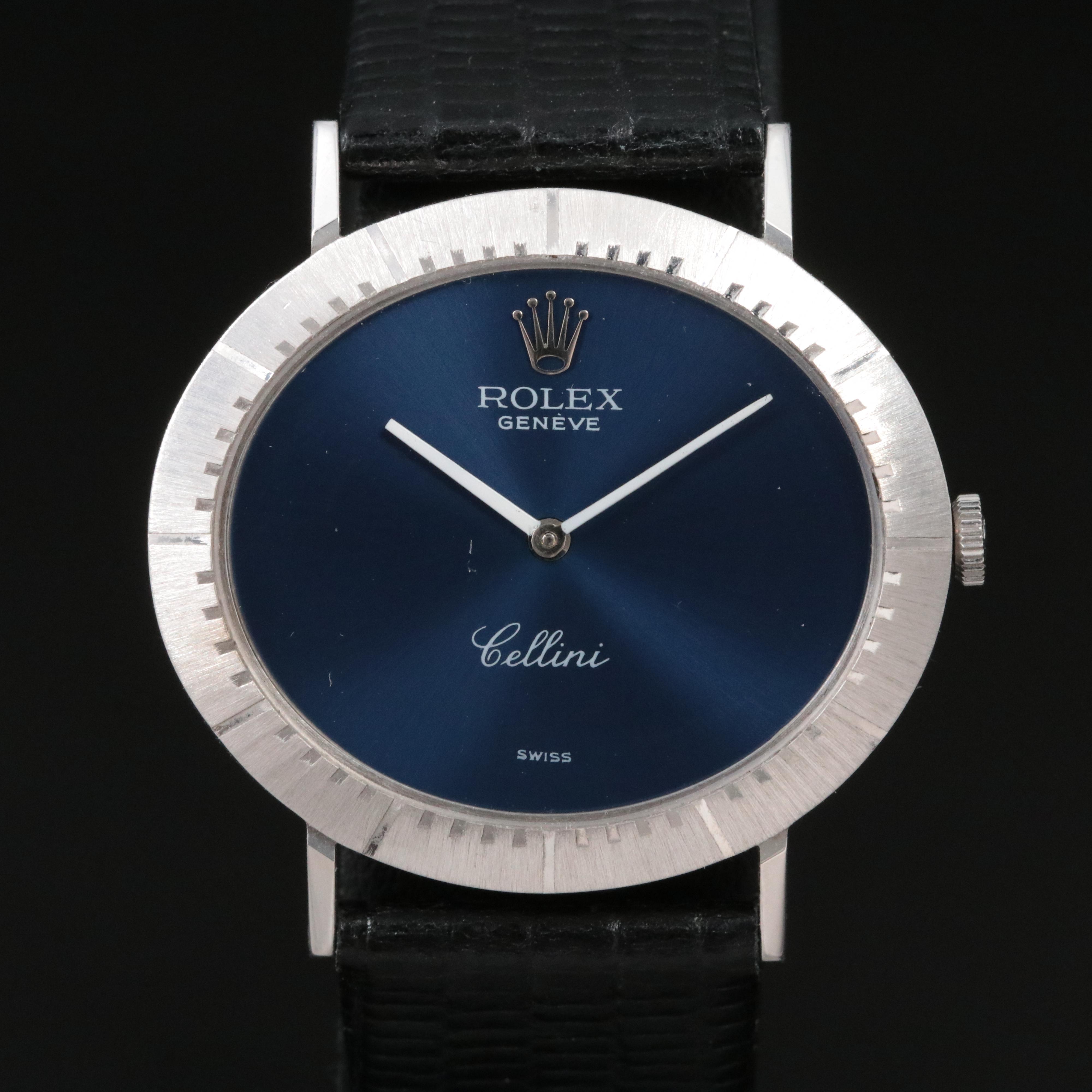 18K Rolex Cellini Stem Wind Watch
