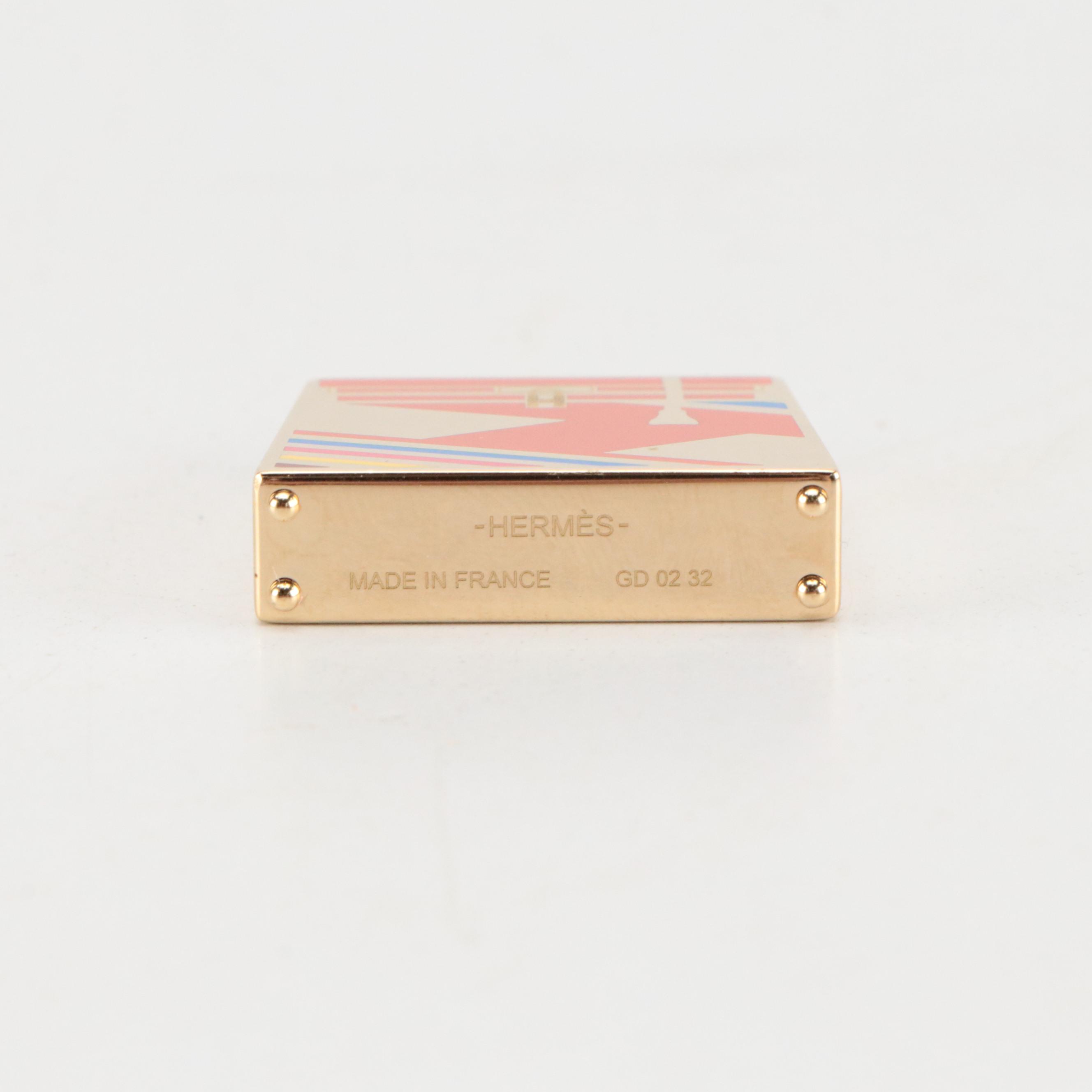 Hermès Curiosite Kelly Laque H Vibration Charm/Pendant