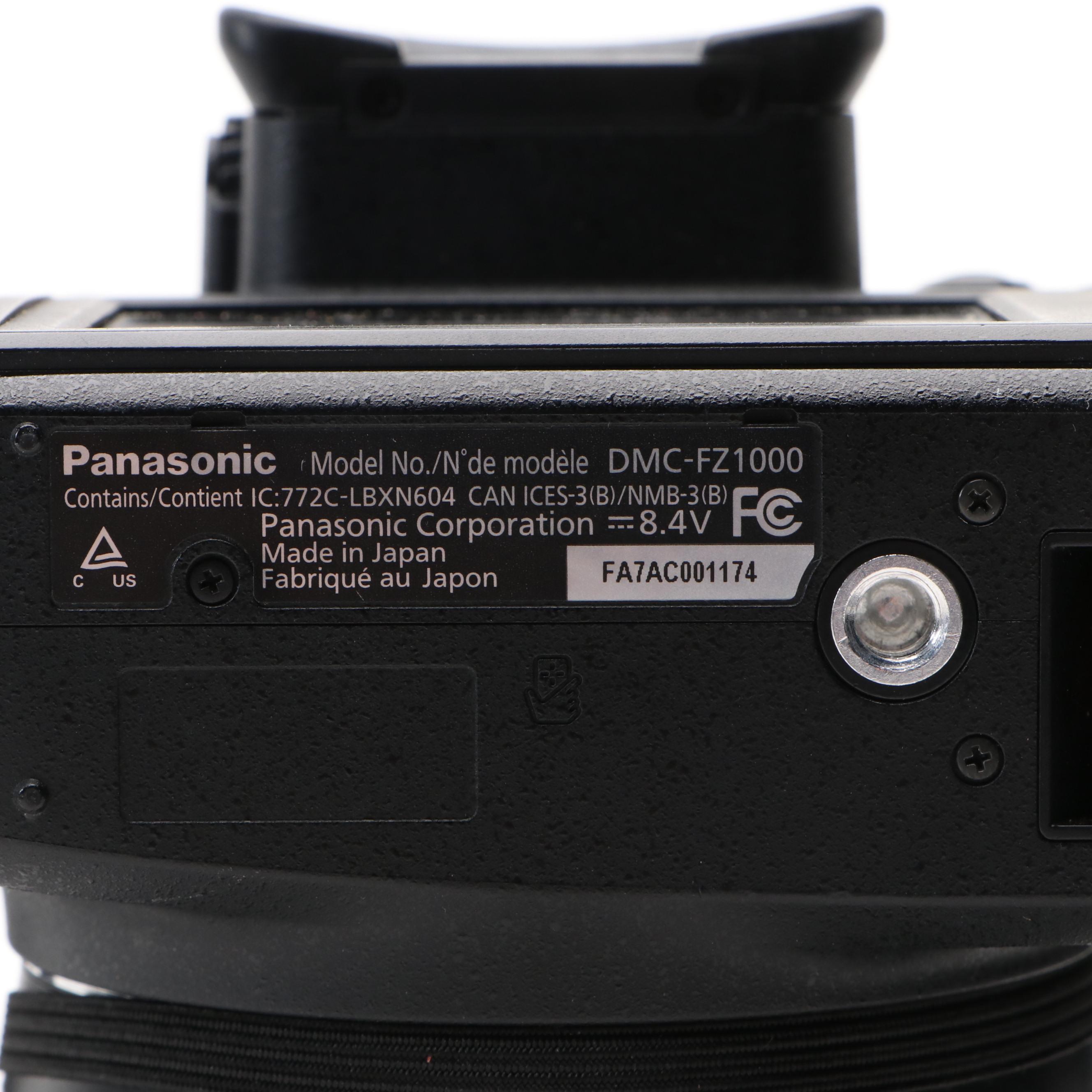 Panasonic LUMIX DMC-FZ1000 Digital Camera with Leica Lens and Accessories