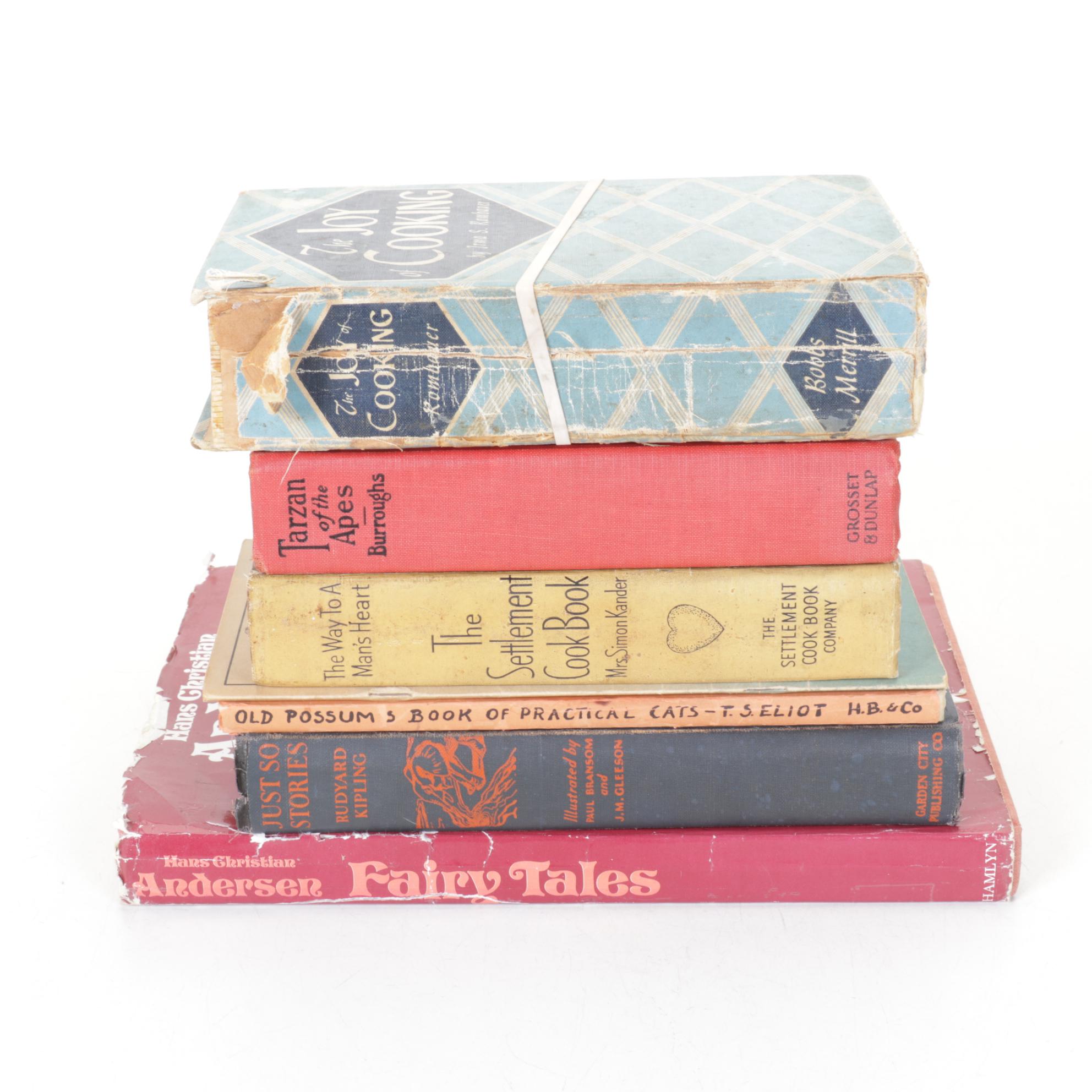 "The Joys of Cooking" by Irma S. Rombauer & Other Mid-Century Books