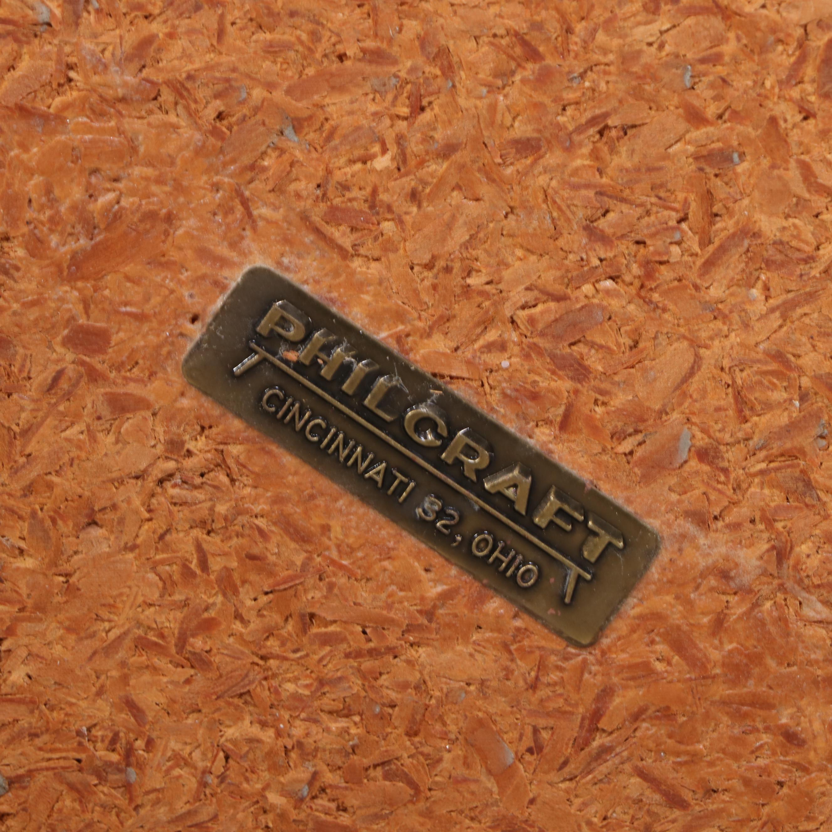 Philcraft Mid Century Modern Two-Tier End Table, Mid-20th Century