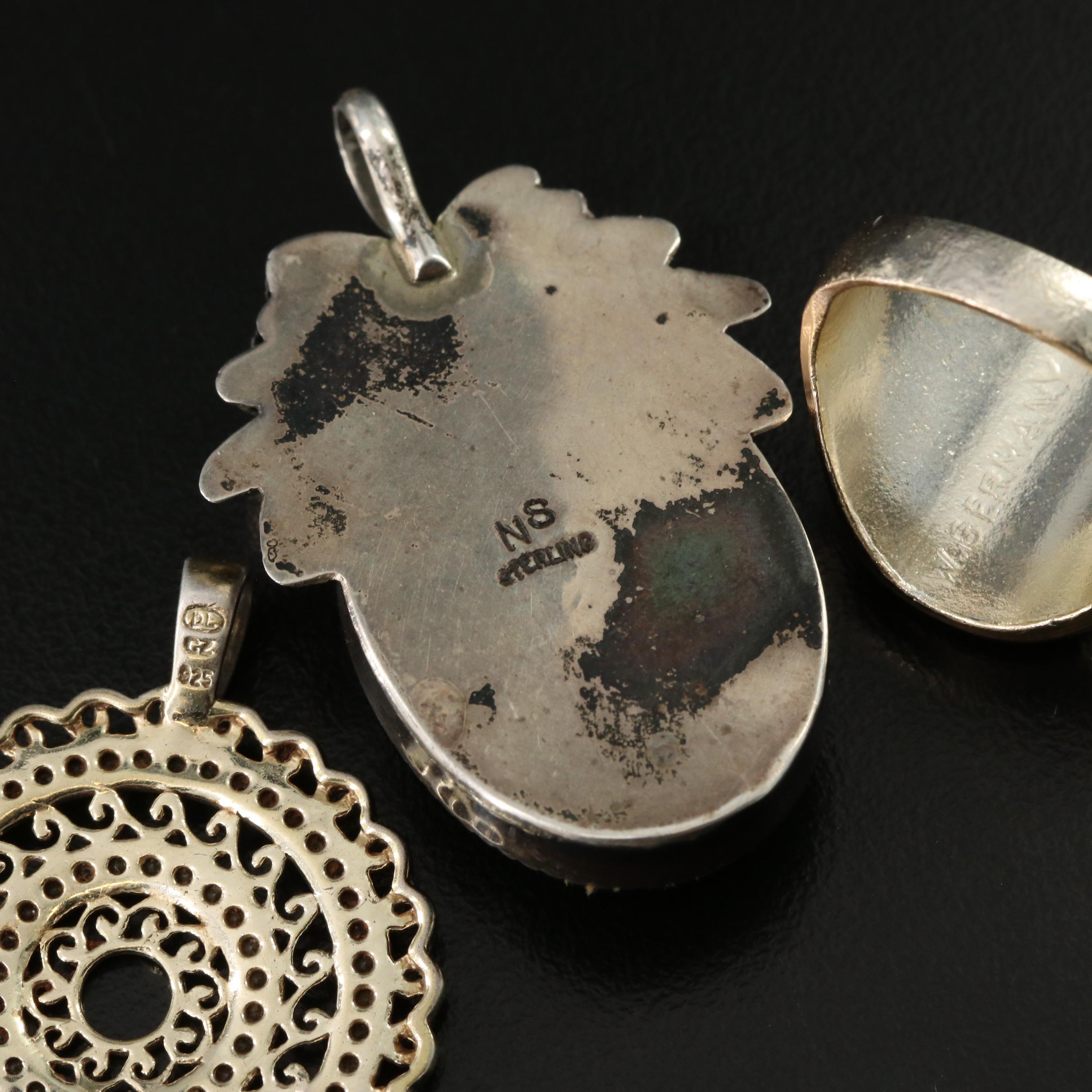 Jewelry Collection Including Sterling and Cameo