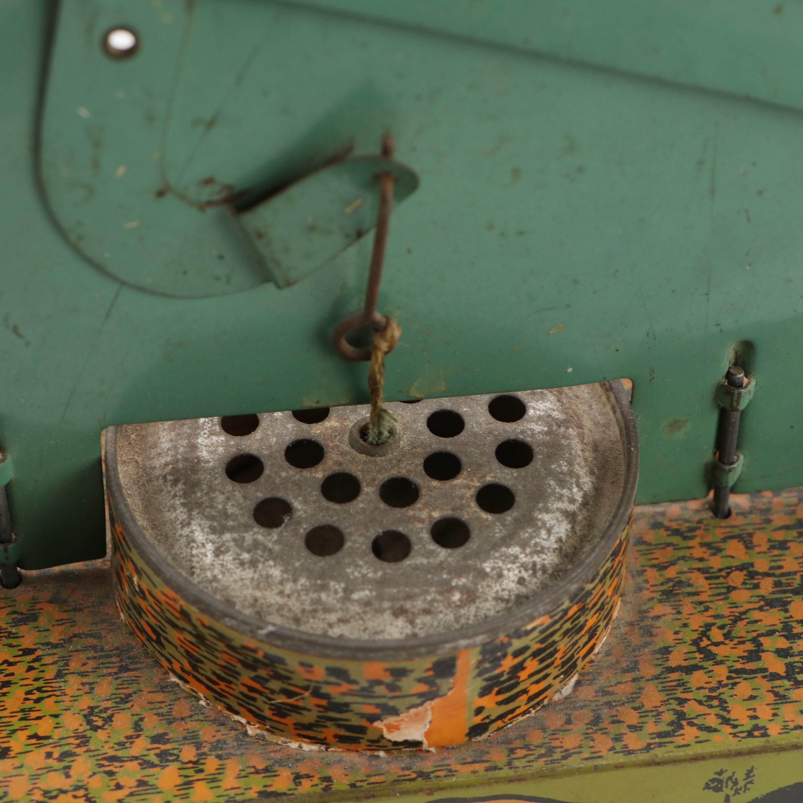 "Bossy the Moo Cow" Mooing Cow Tin Litho Toy, 1930s