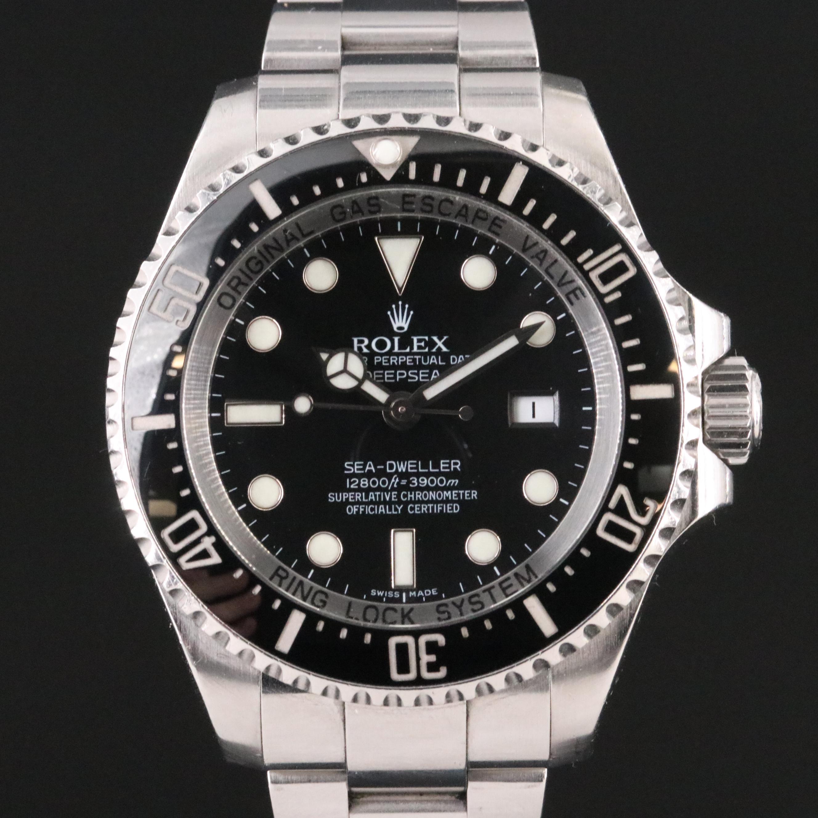2008 Rolex Sea-Dweller Deapsea 3900m Date Watch