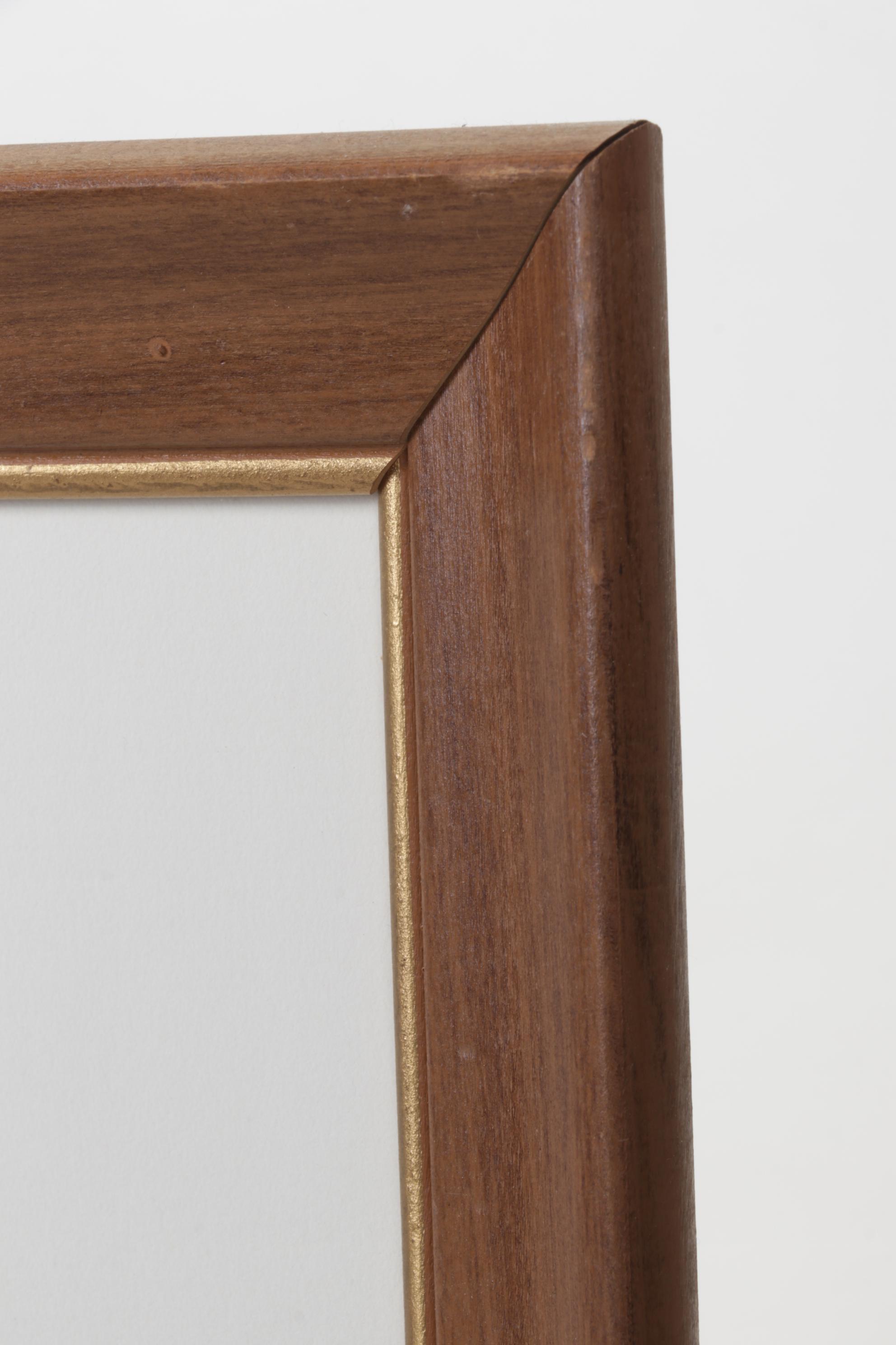 John P. Albert Jr. "University of California on the Wall" Watercolor Painting