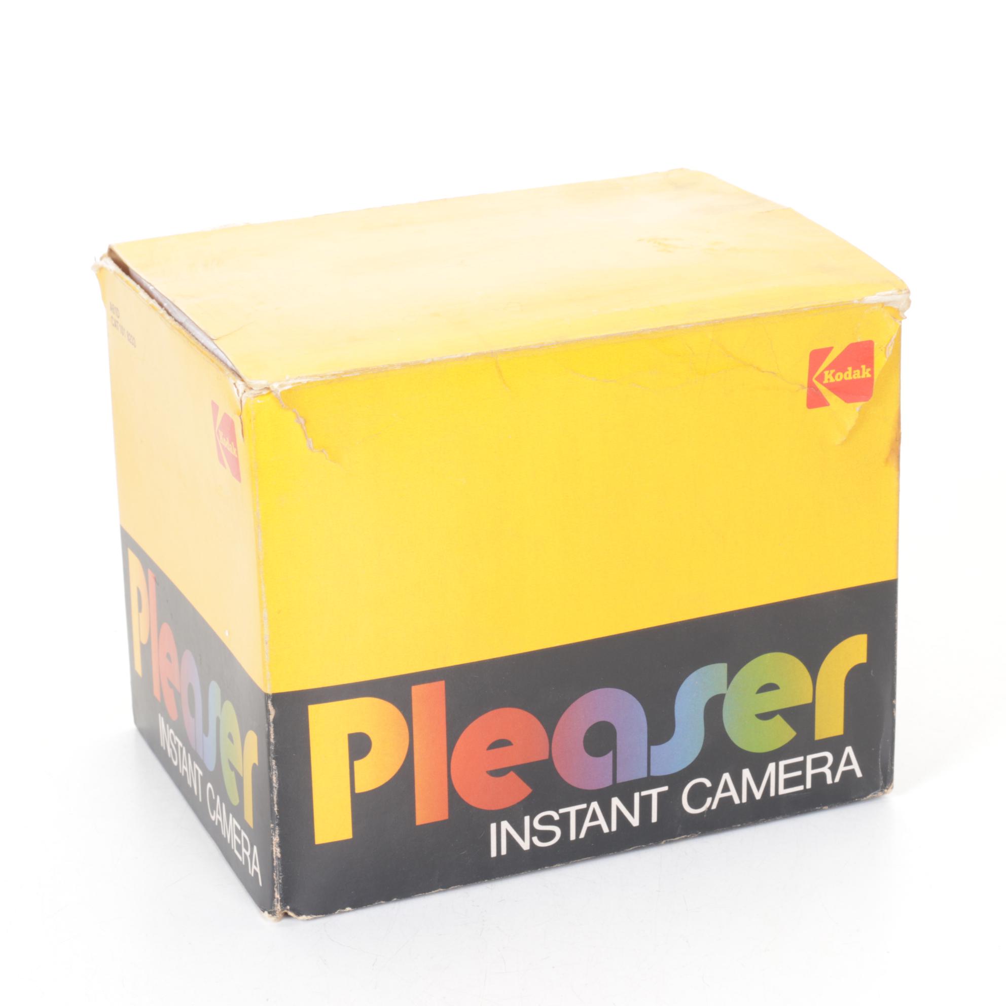 Kodak "Pleaser" Instant & Minolta "Freedom TELE" Cameras