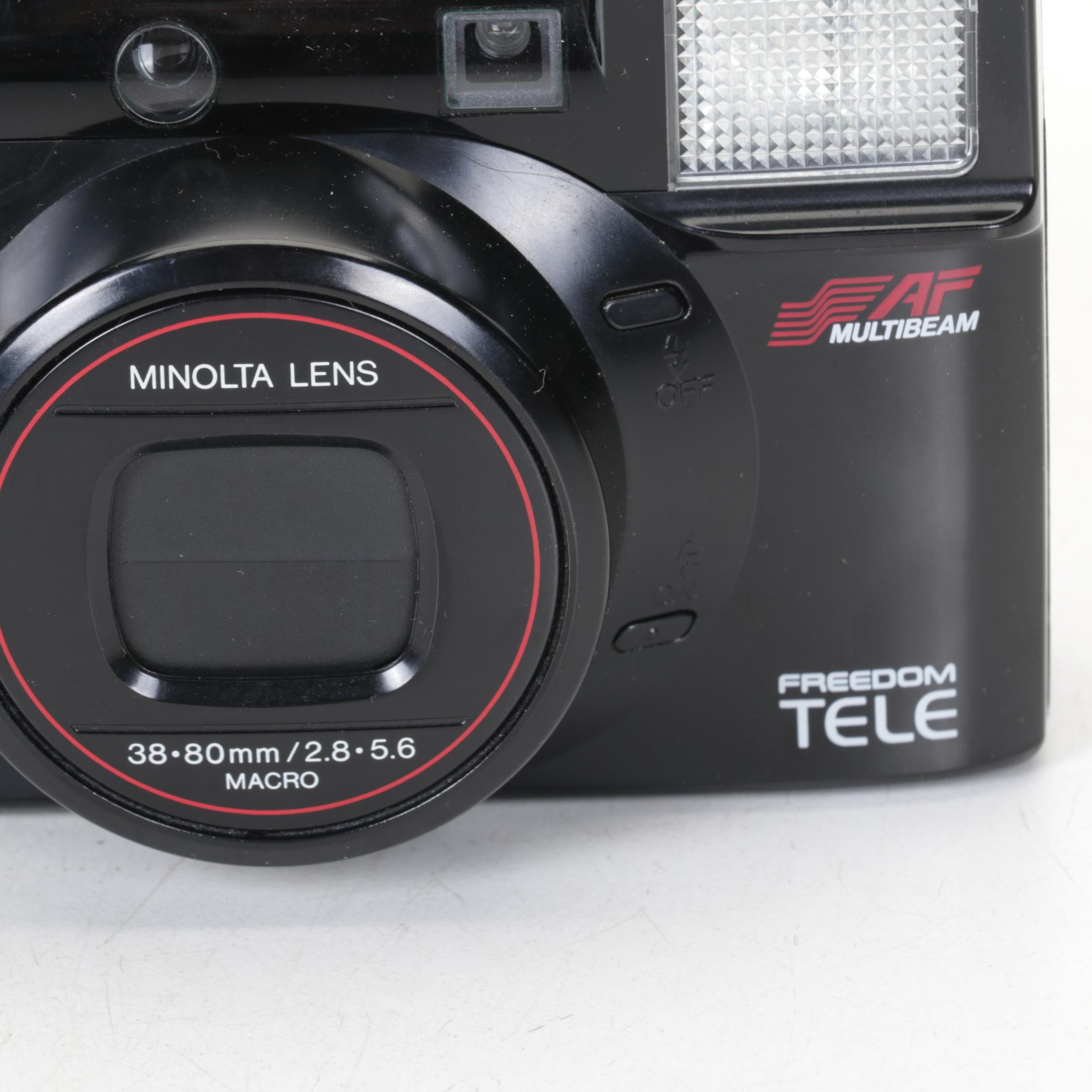 Kodak "Pleaser" Instant & Minolta "Freedom TELE" Cameras