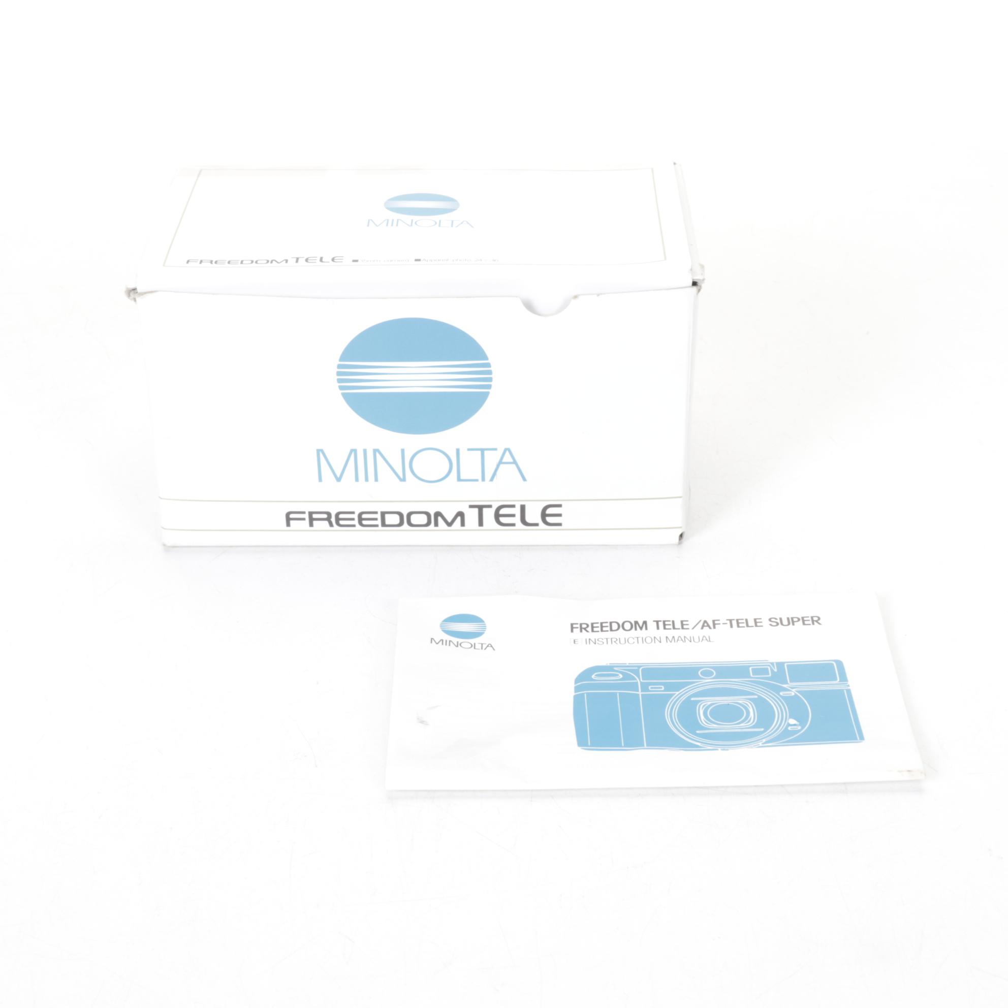 Kodak "Pleaser" Instant & Minolta "Freedom TELE" Cameras