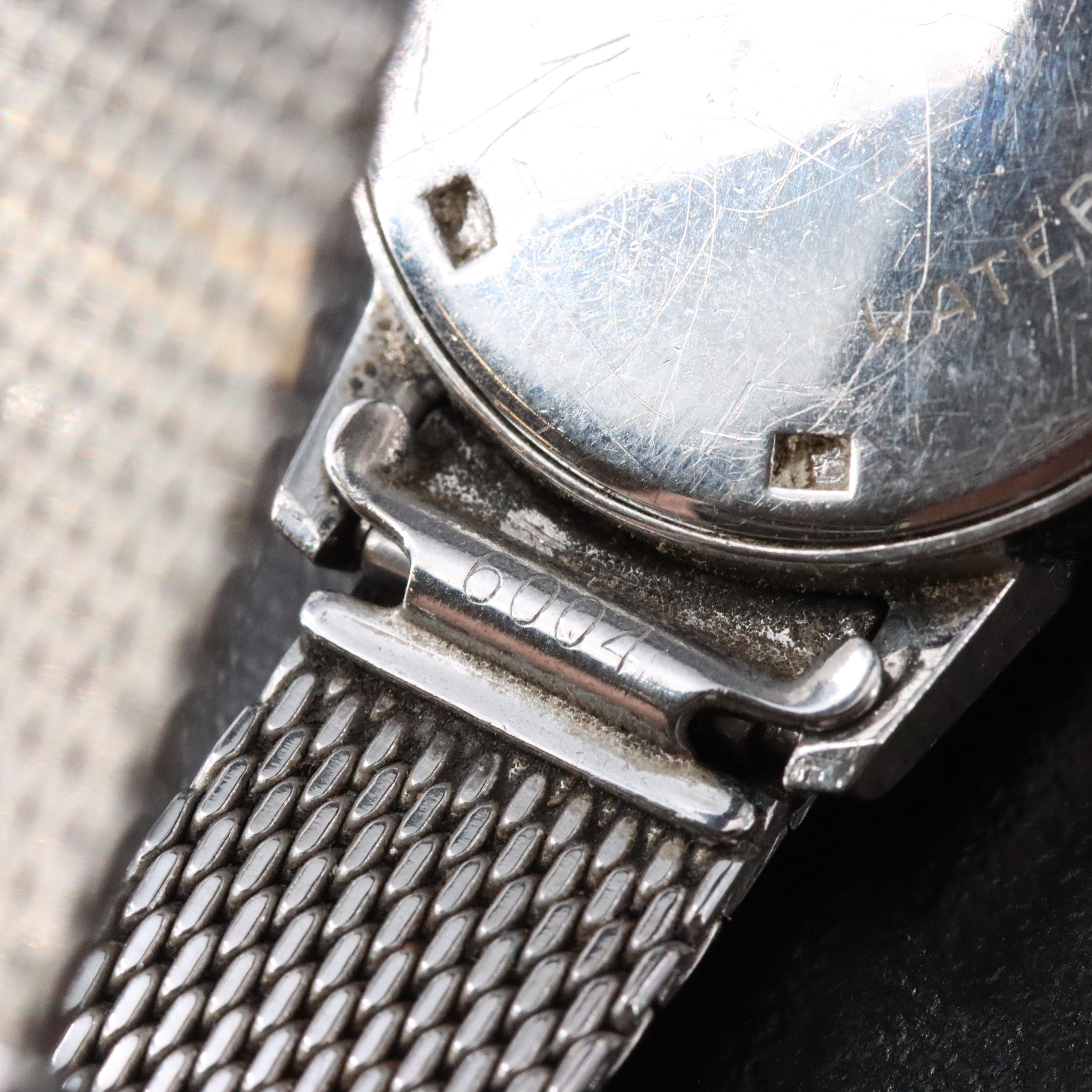 1968 Omega Stainless Steel Stem Wind Watch