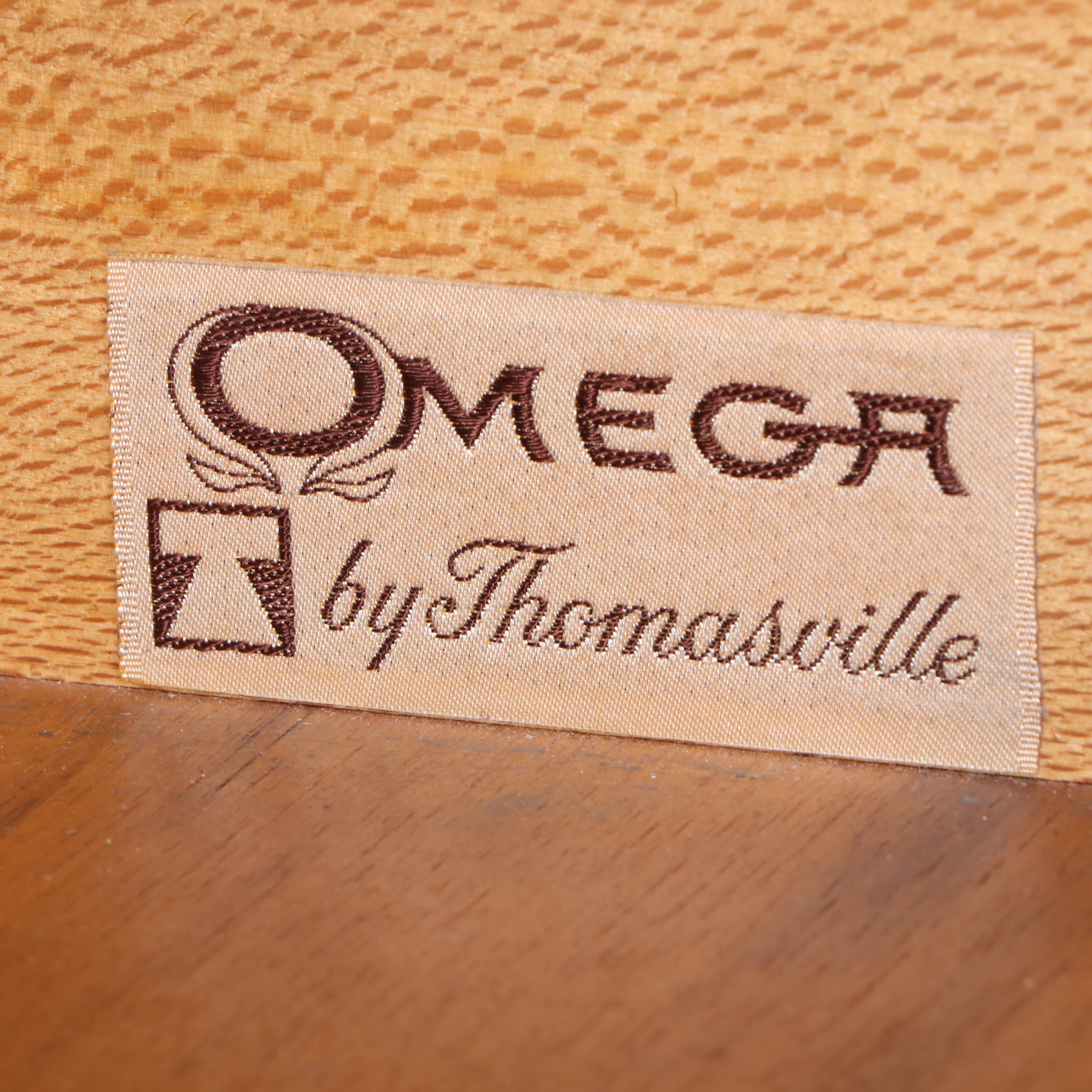 Omega by Thomasville French Country Style Marble Top Oak Buffet