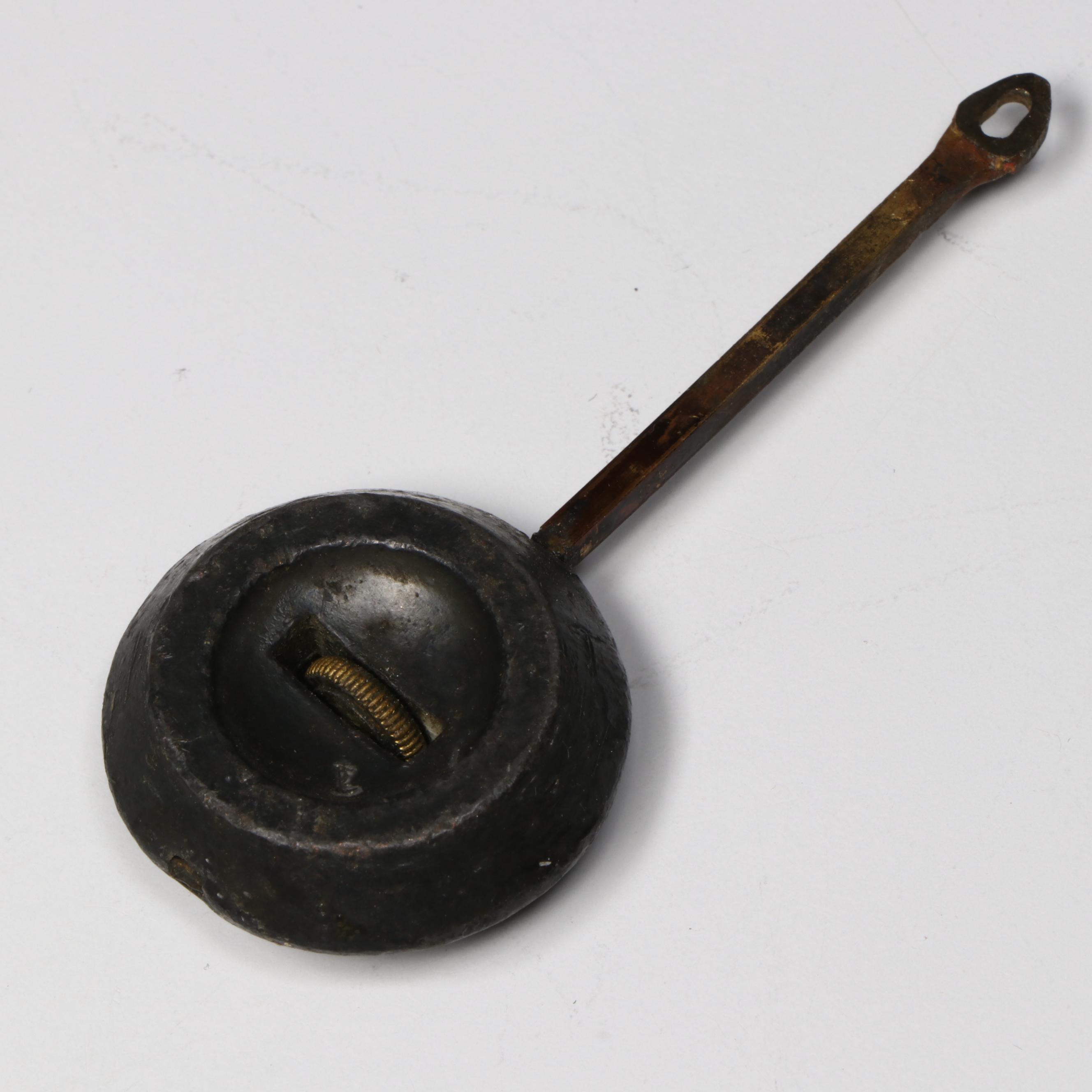 Ansonia Gilt Metal Mantel Clock with Seated Figure, Late 19th/ Early 20th C.