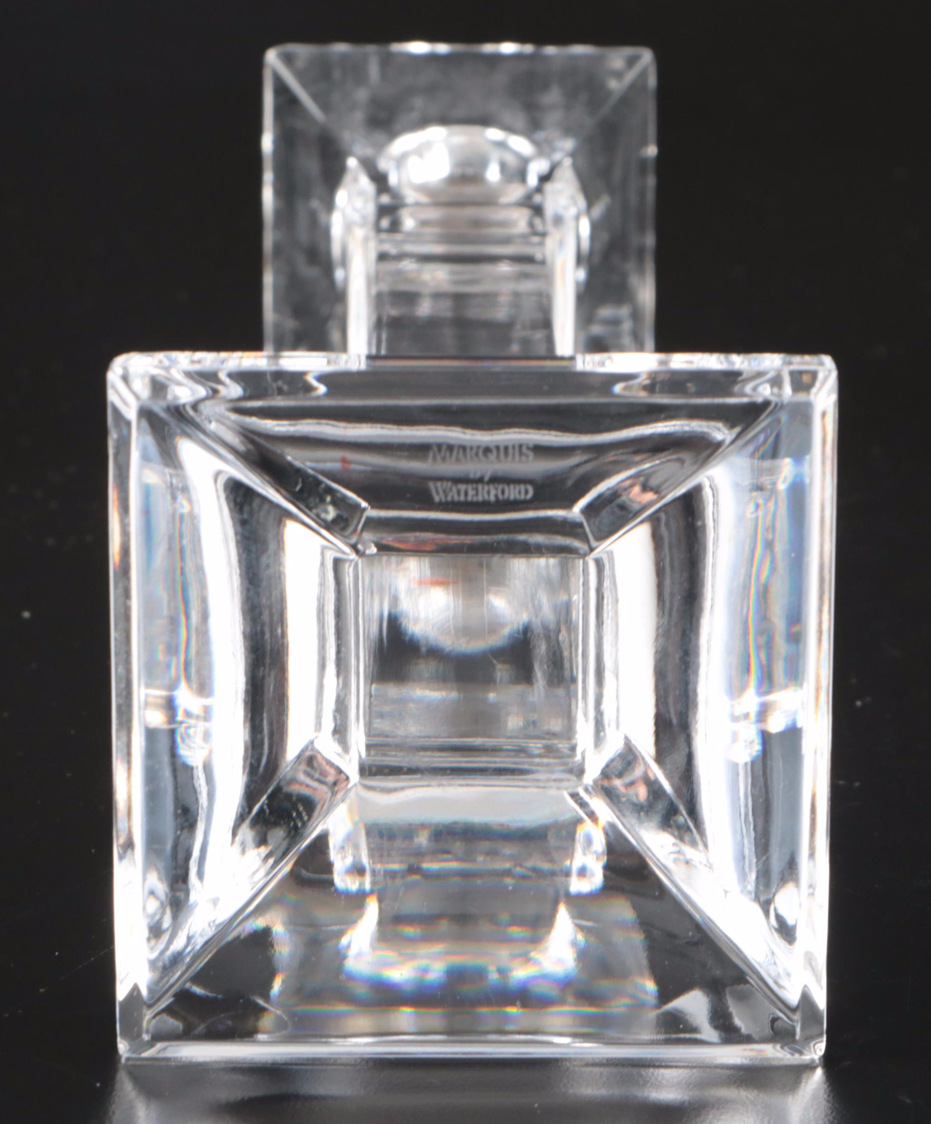 Marquis by Waterford Crystal Candle Holders with More Crystal Décor