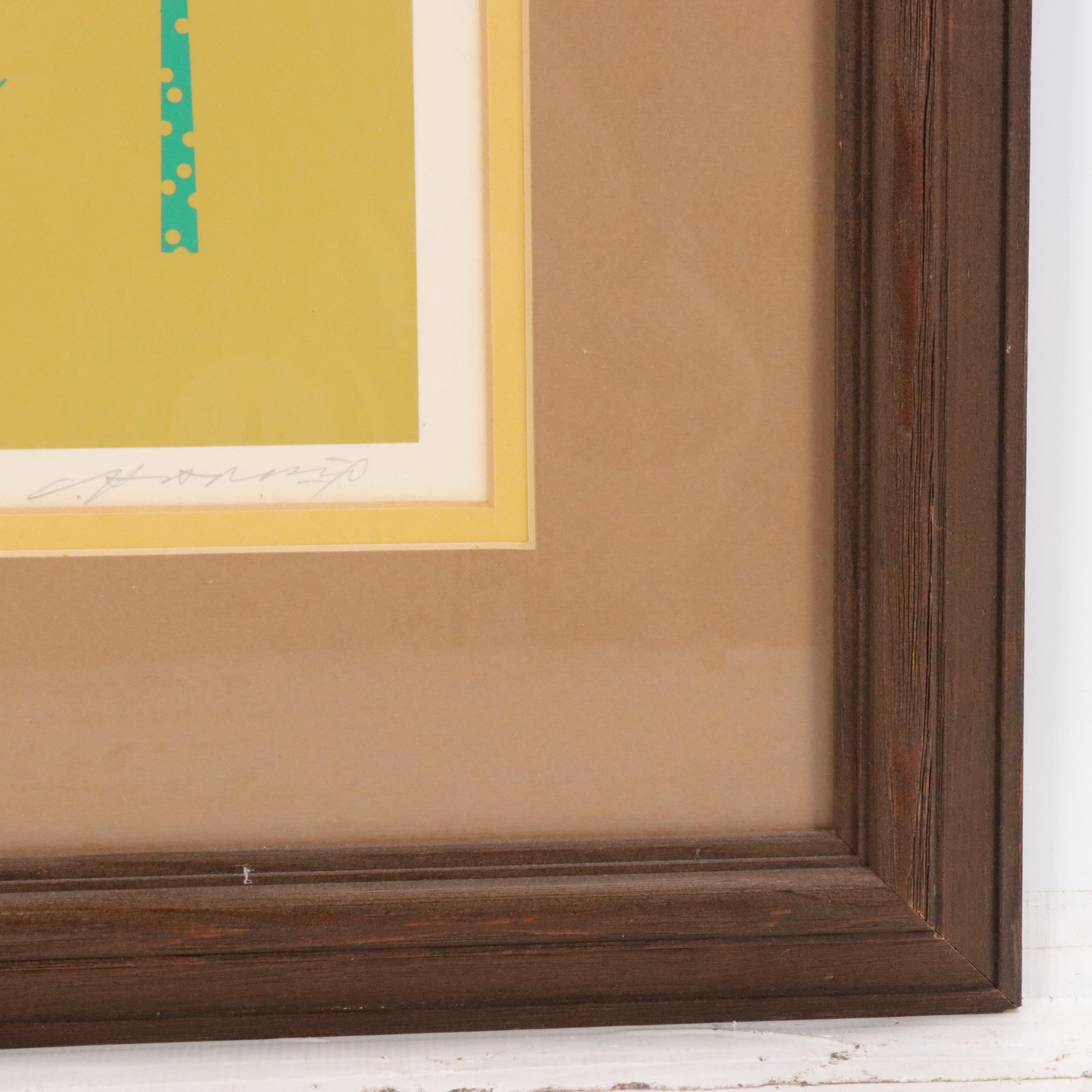 Charley Harper Serigraph "Tall Tail"