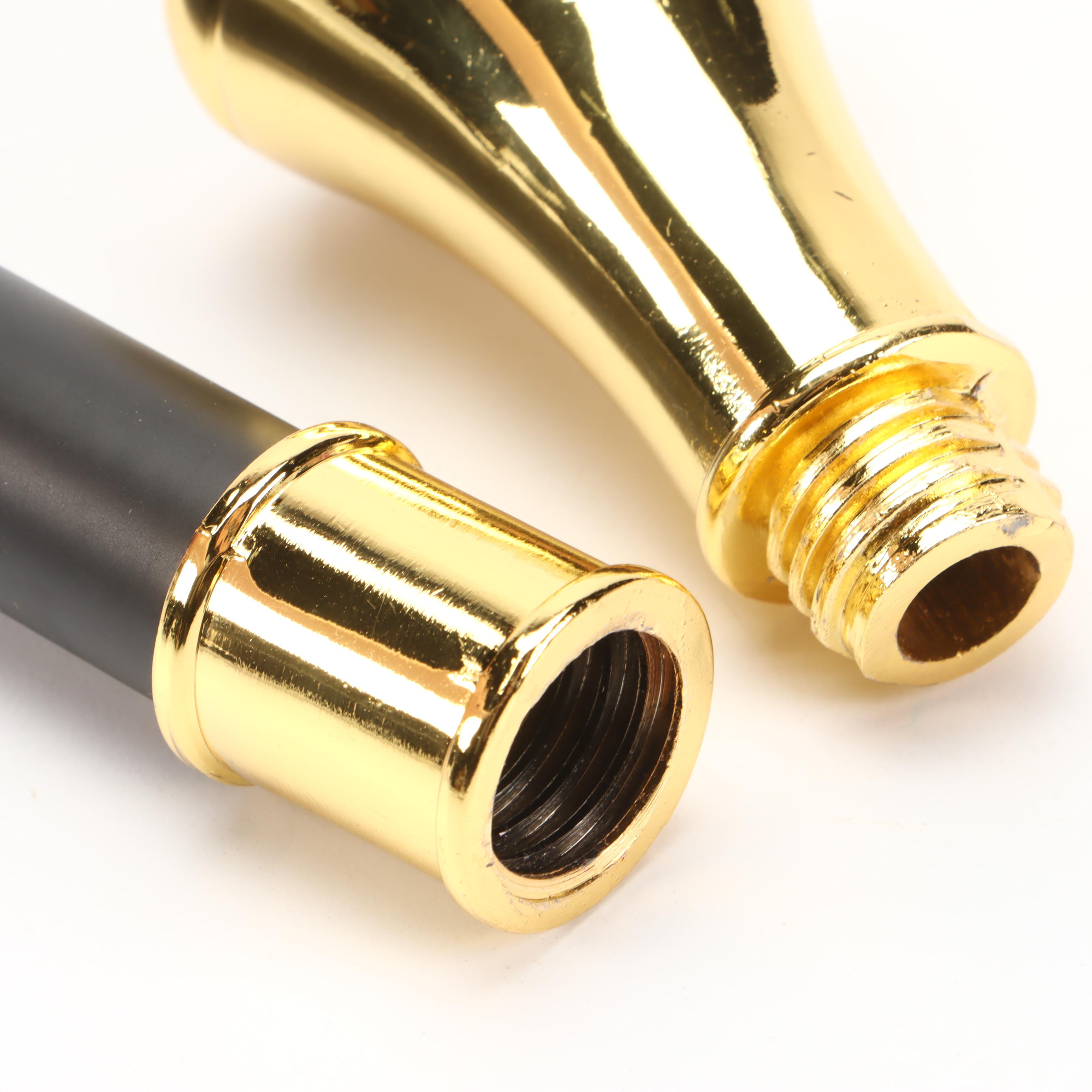 Masonic Handled Cane with Embellished Rings