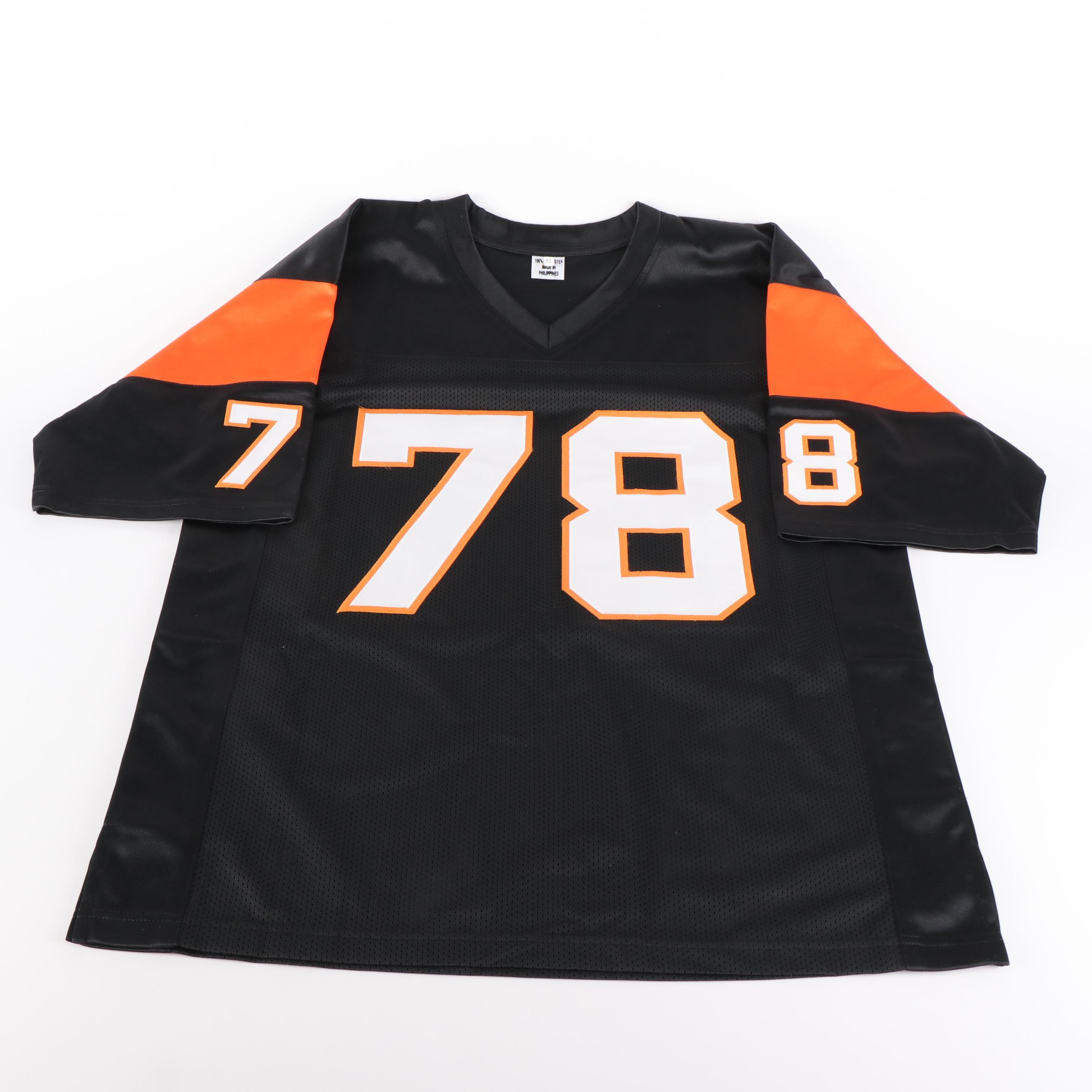 Anthony Muñoz Signed Cincinnati Bengals Football Jersey, Beckett