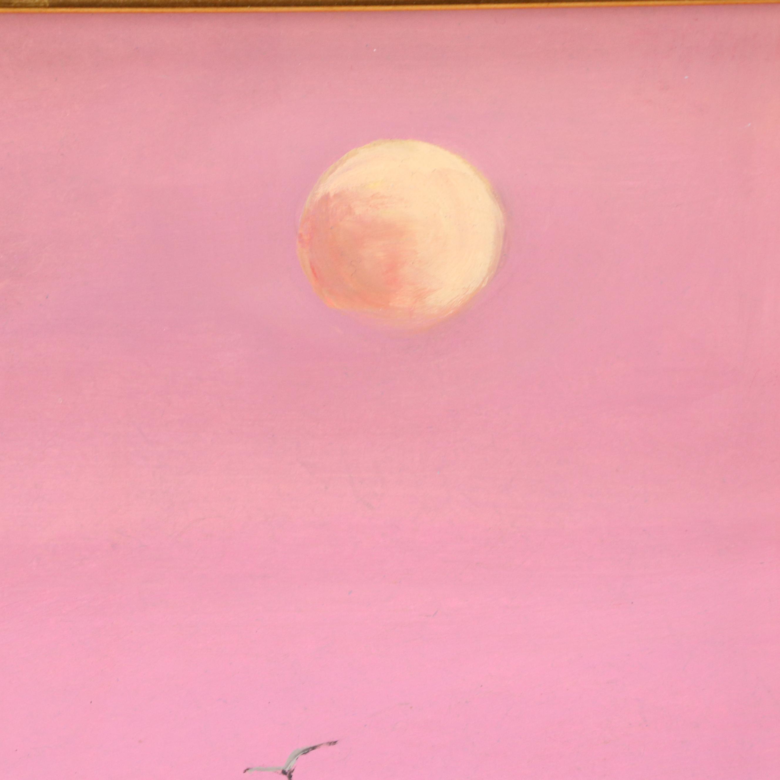 Natalia Demenko Sunset Landscape Oil Painting, 21st Century