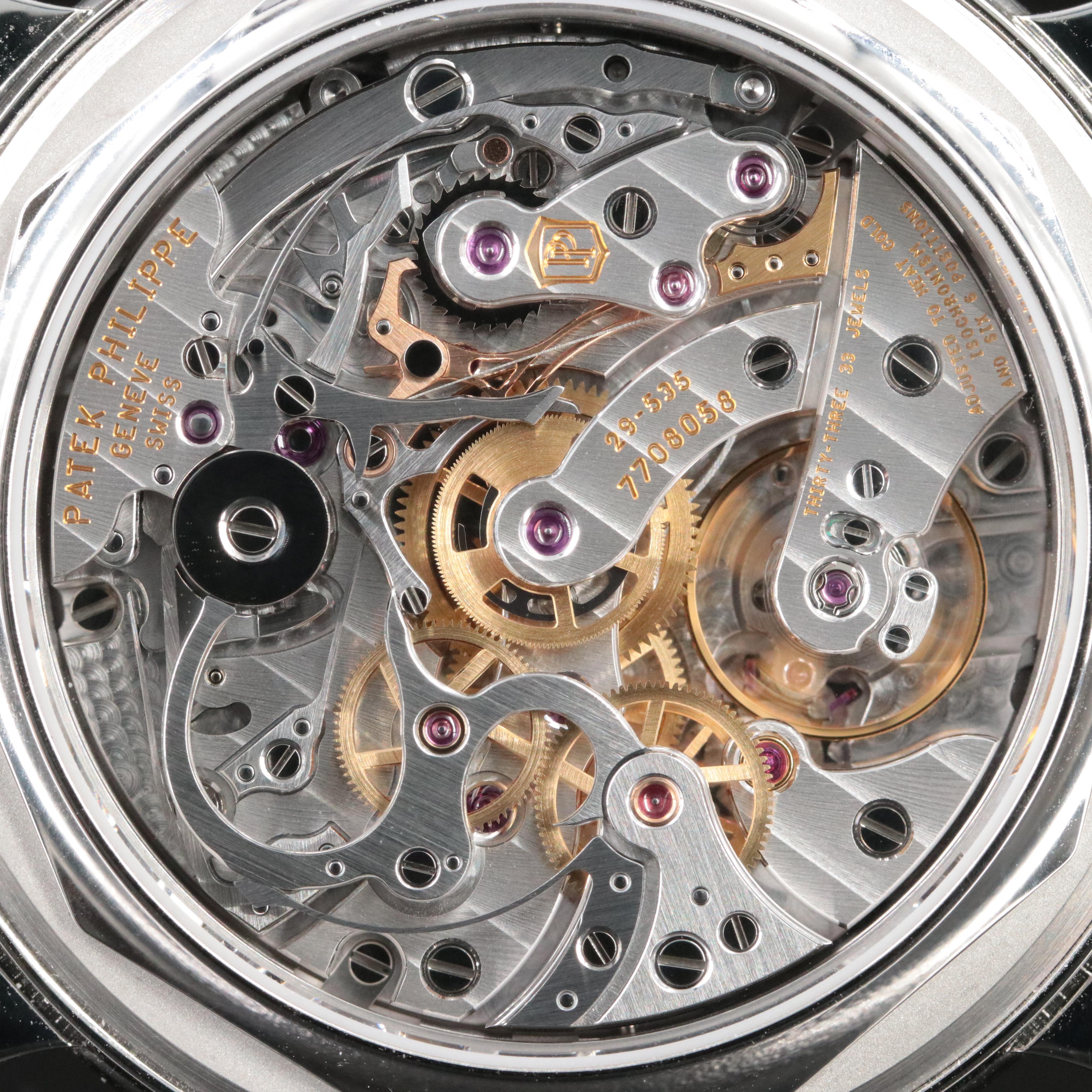 2025 Patek Philippe Grand Complications 5270P014 Platinum 41mm Chronograph Watch