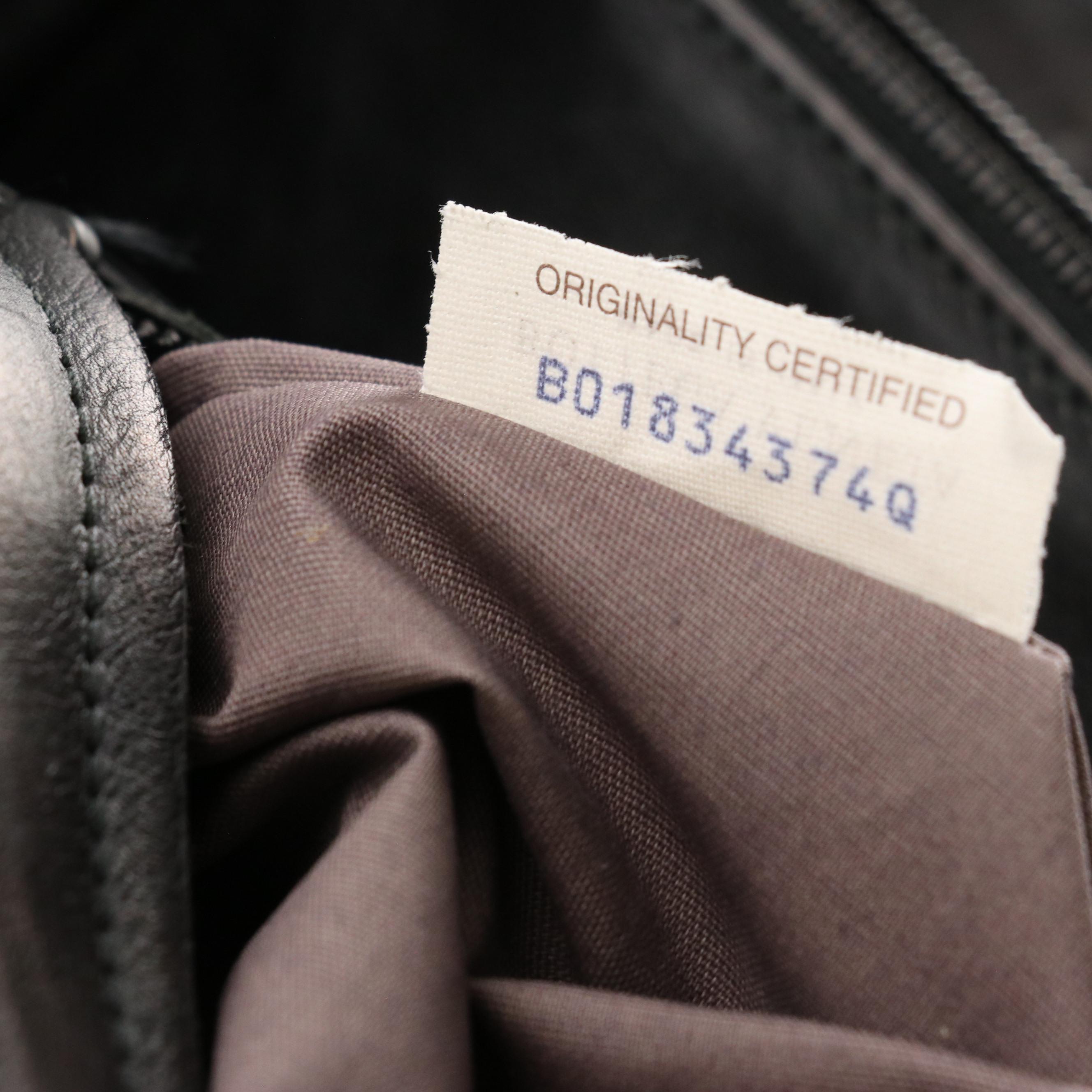 Bottega Veneta Envelope Flap Briefcase in Black Quilted and Intrecciato Leather