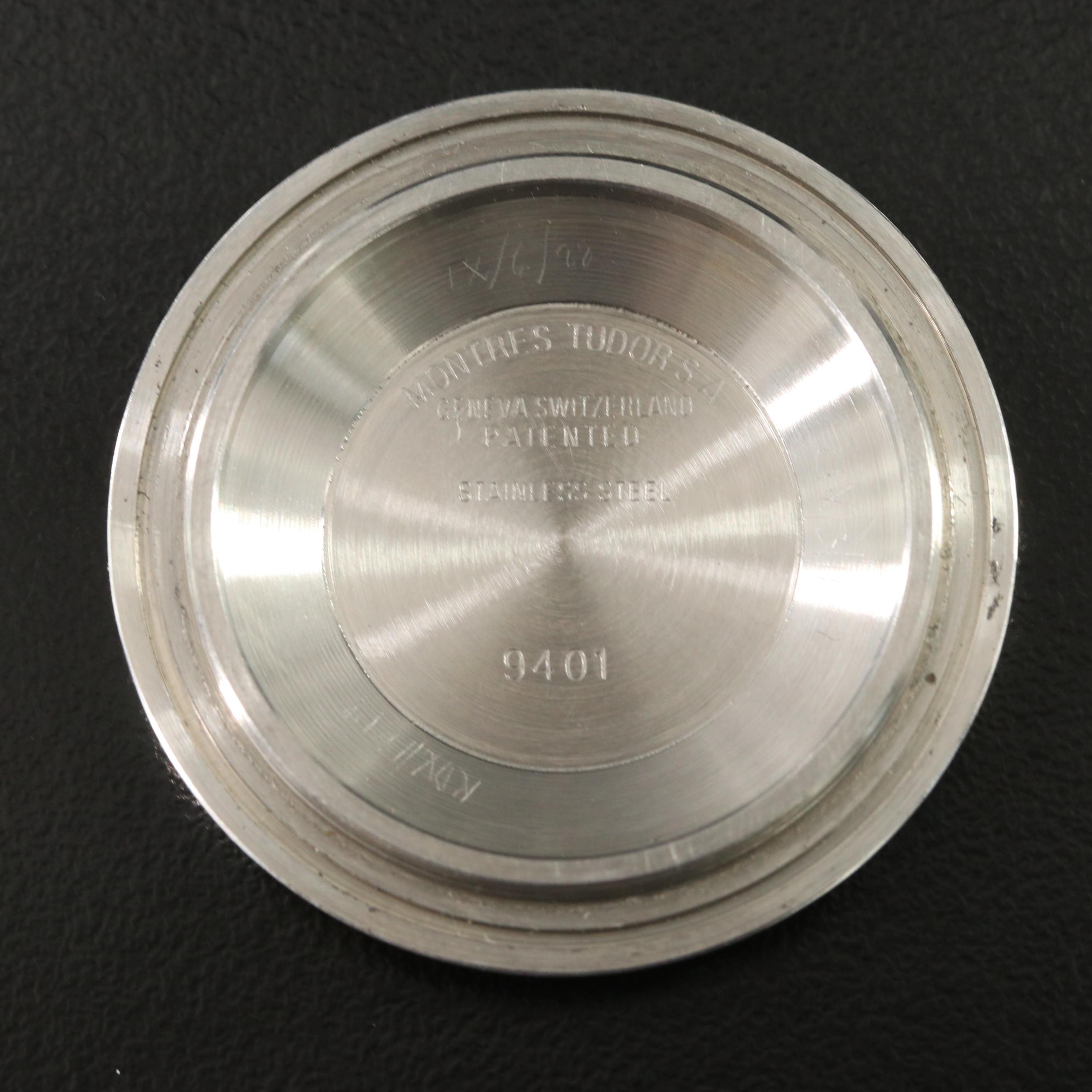 Tudor Submariner "Snowflake" 9401/0 Blue 39mm Steel Automatic Watch