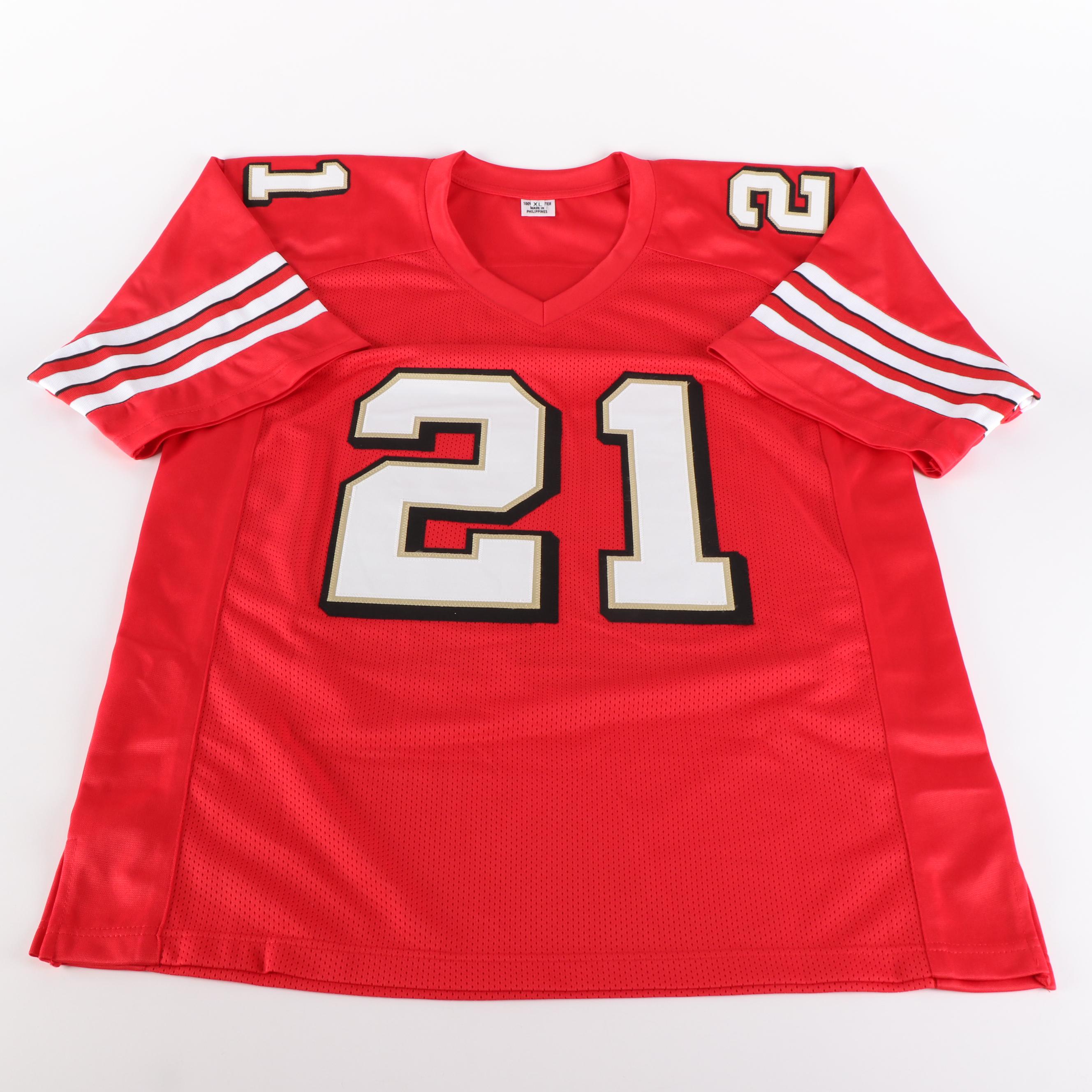Frank Gore Signed San Francisco 49ers Football Jersey, Beckett