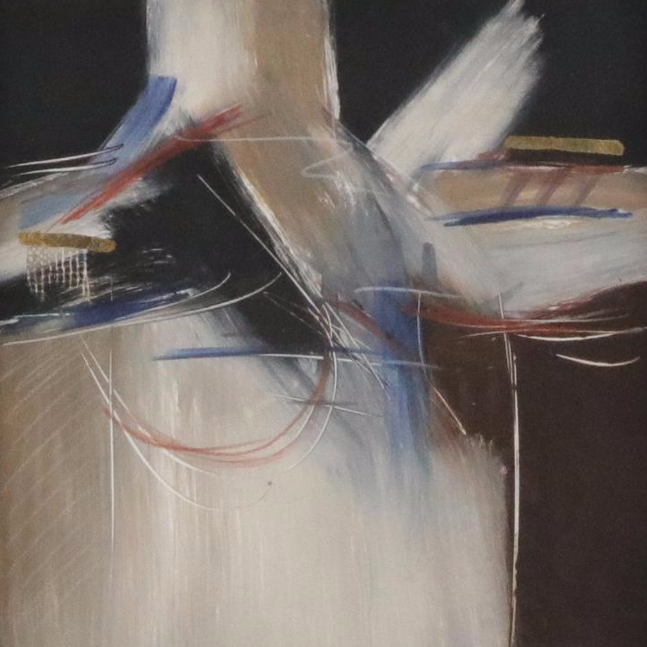 Ann DerGara Abstract Expressionist Style Monotypes, 1991 and 1997