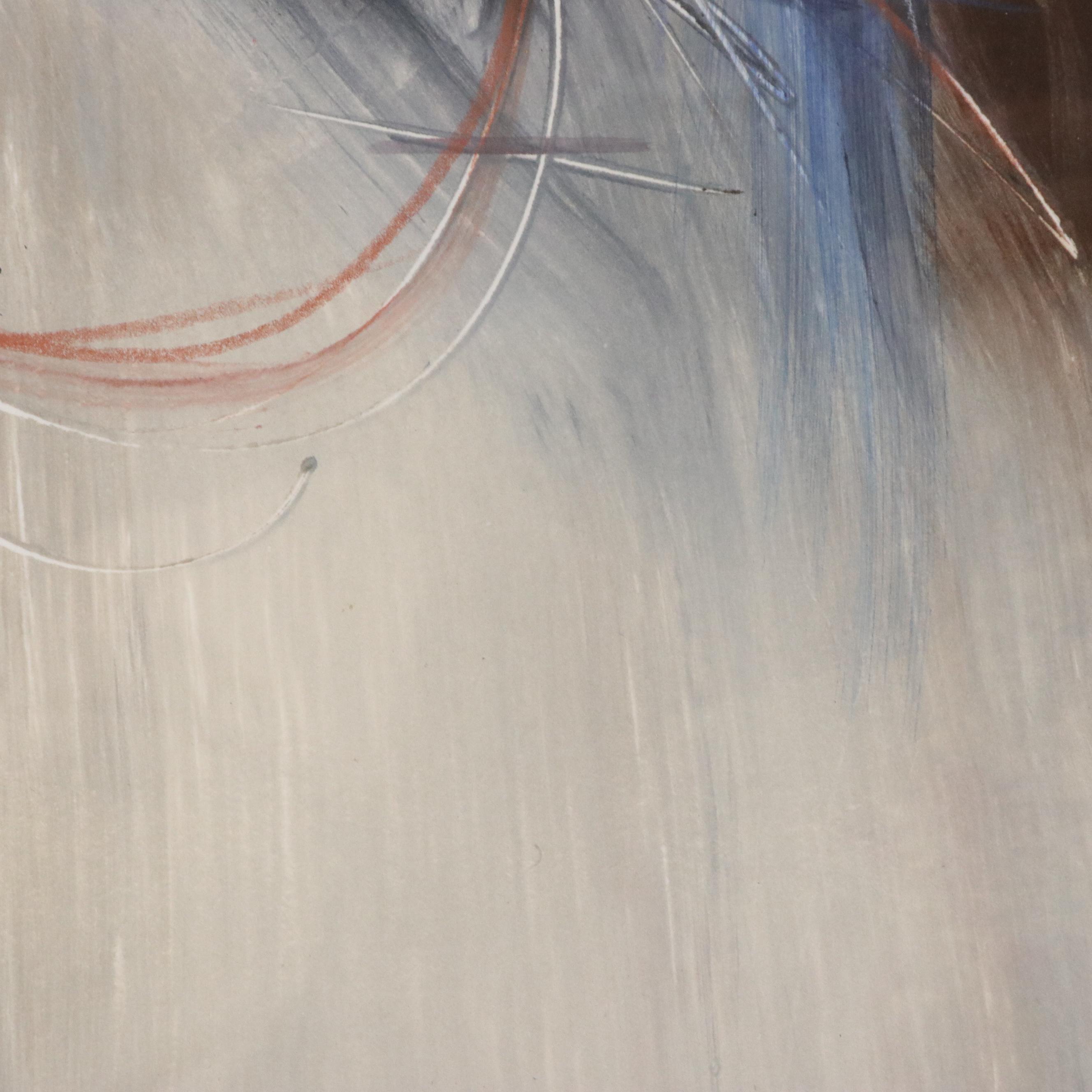 Ann DerGara Abstract Expressionist Style Monotypes, 1991 and 1997