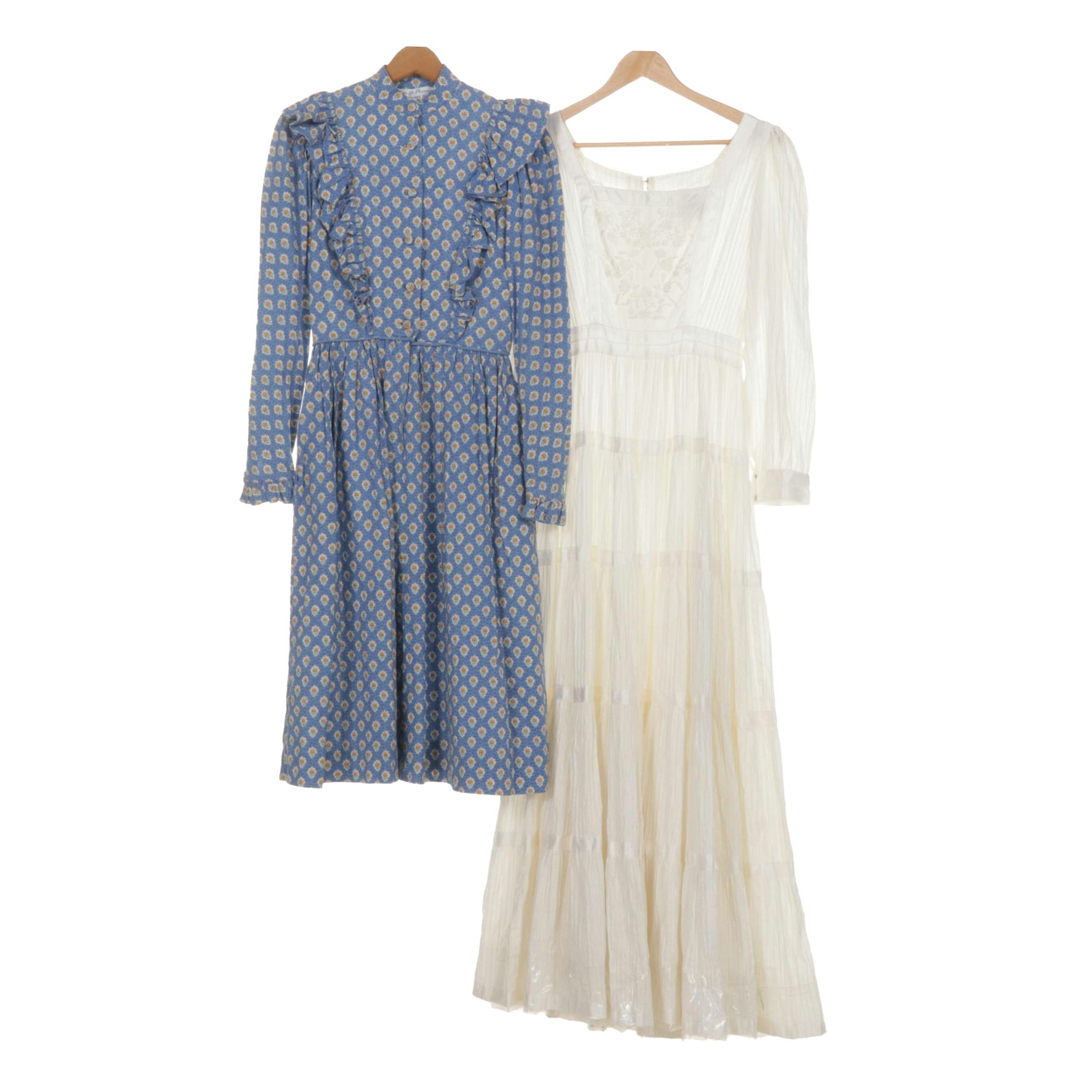 1970s Prairie Dresses by Marietta Acapulco and La Provence de Pierre Deux