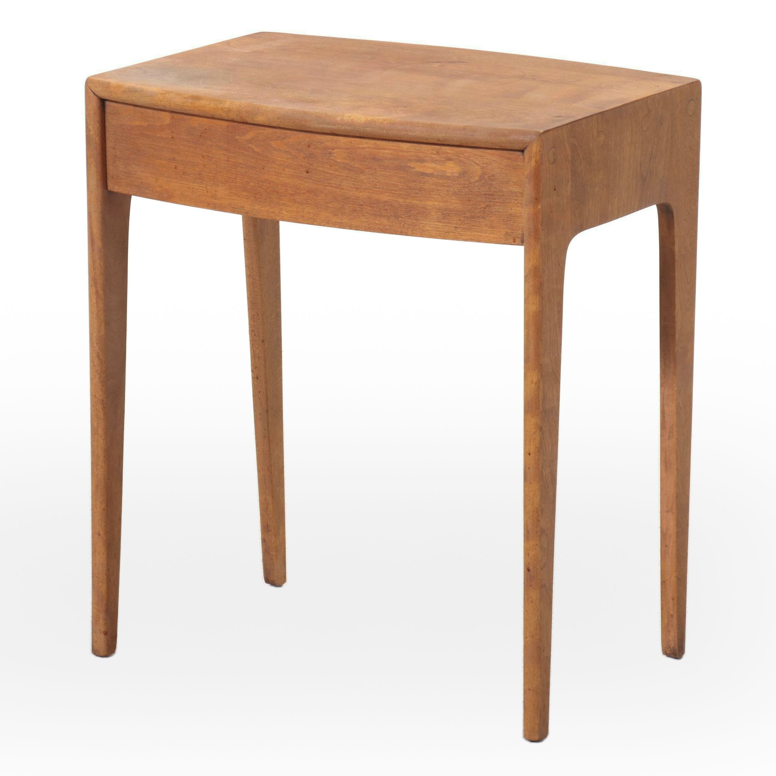 Mid Century Modern Walnut End Table