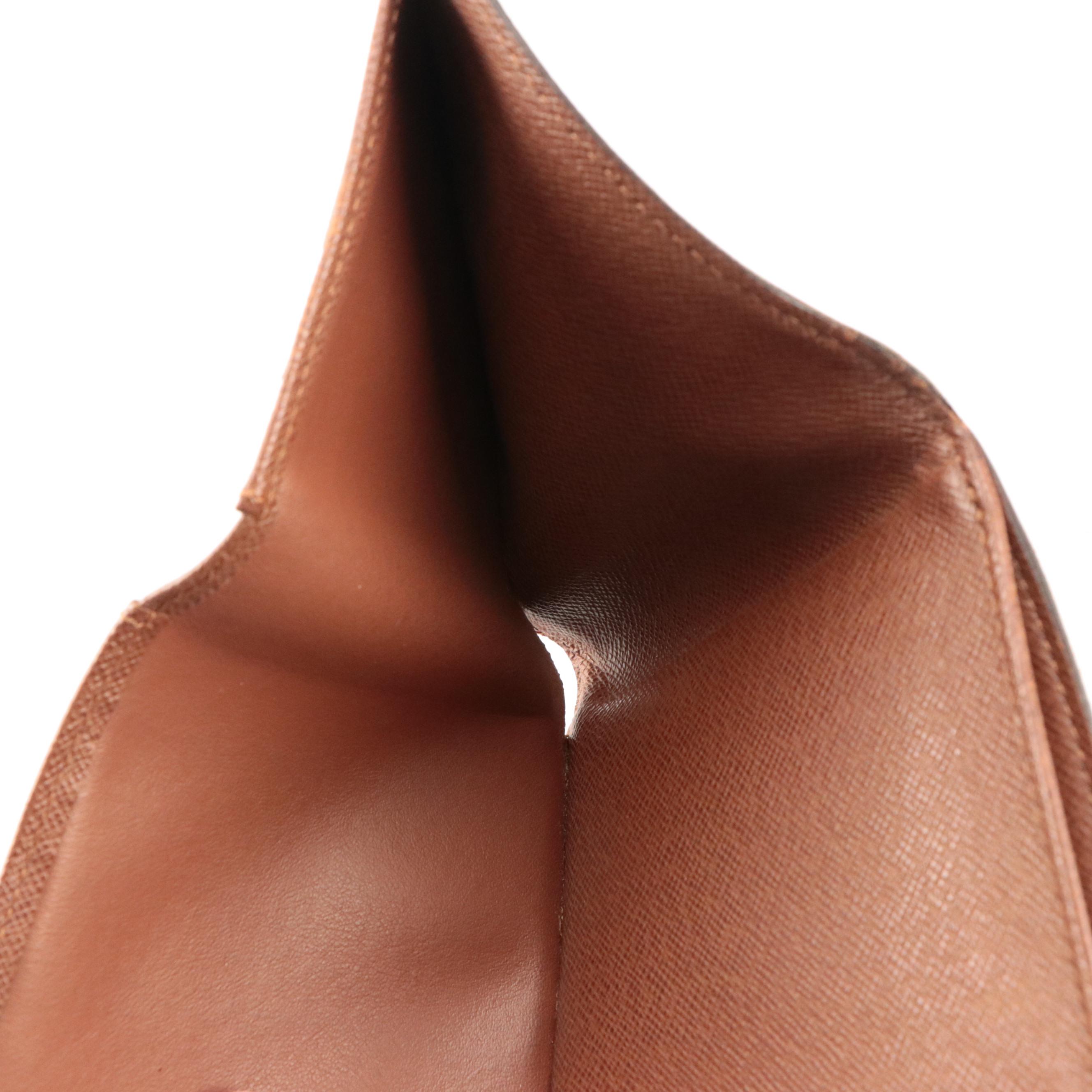 Louis Vuitton Elise Compact Wallet in Monogram Canvas and Leather