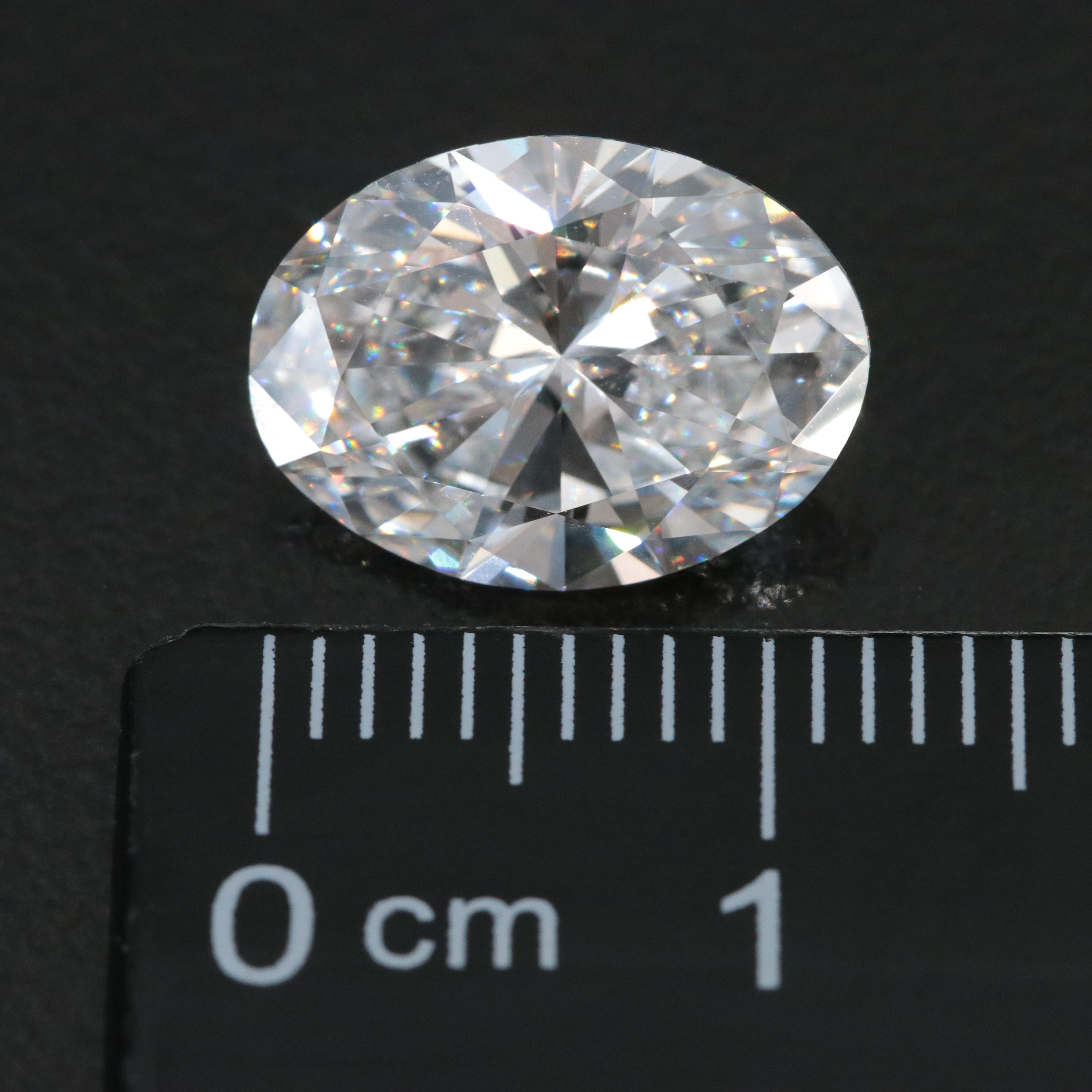 Loose 4.01 CT Lab Grown Diamond with IGI Report