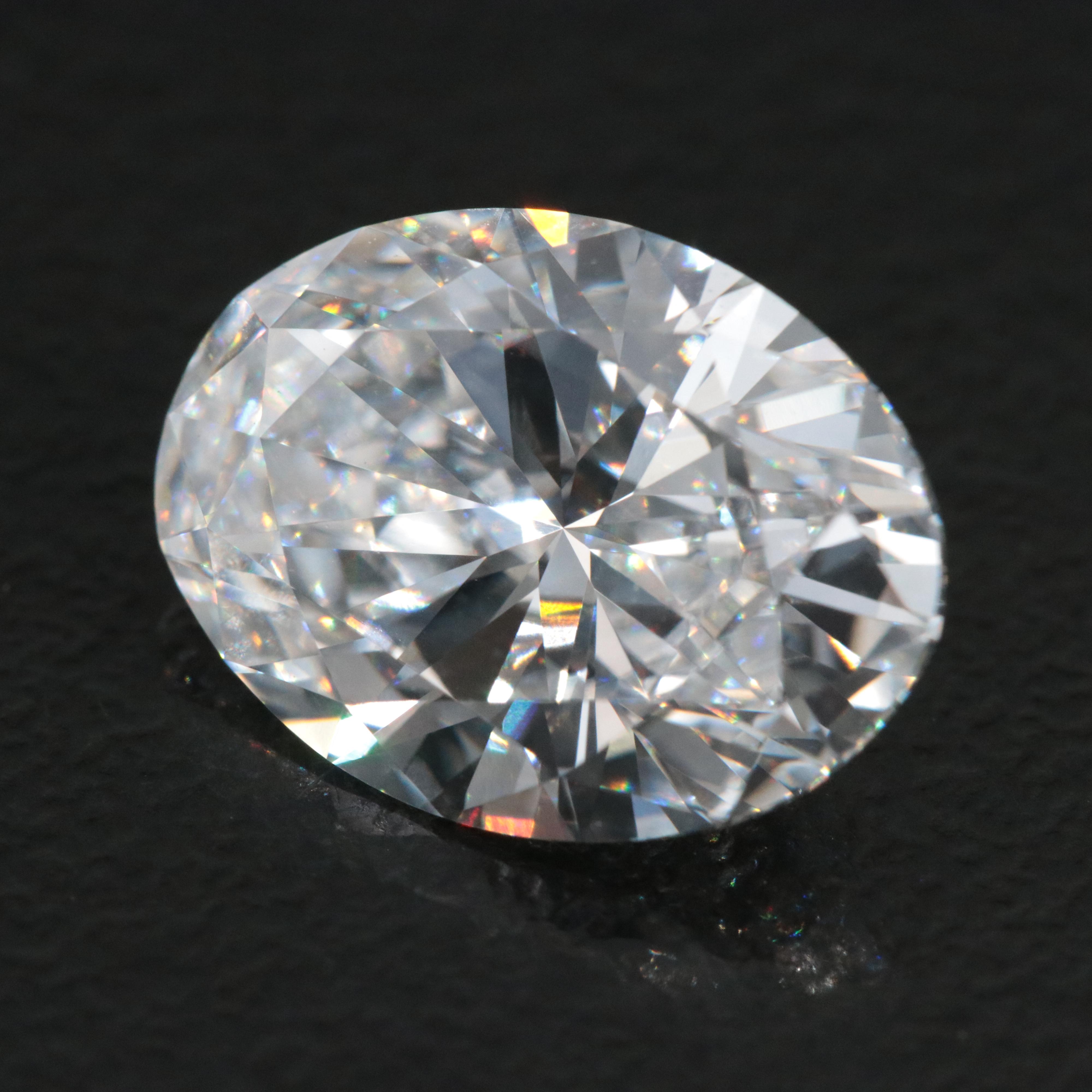 Loose 4.01 CT Lab Grown Diamond with IGI Report