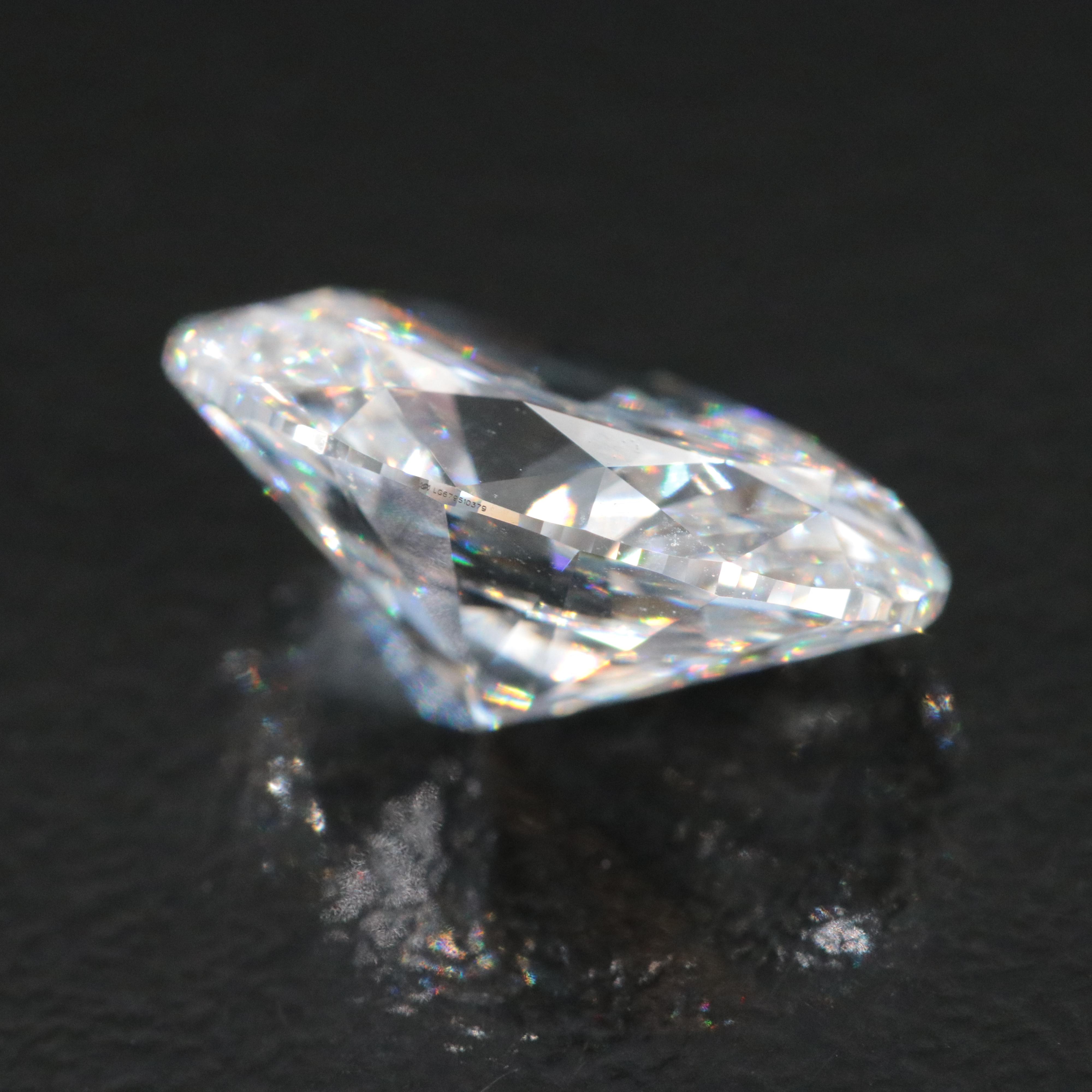 Loose 4.01 CT Lab Grown Diamond with IGI Report