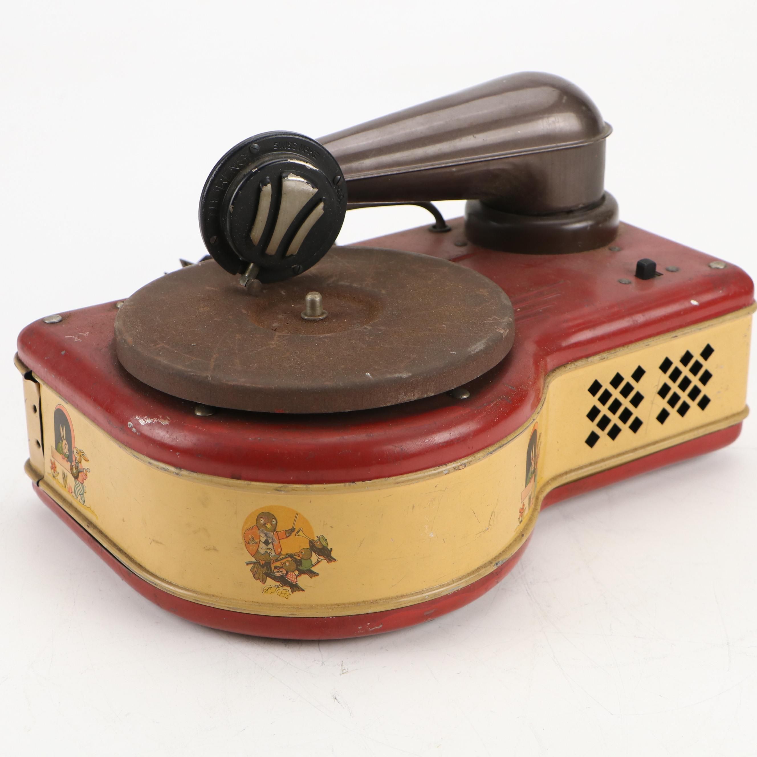 Lindstrom Tool & Toy Co. Child's Electric Phonograph