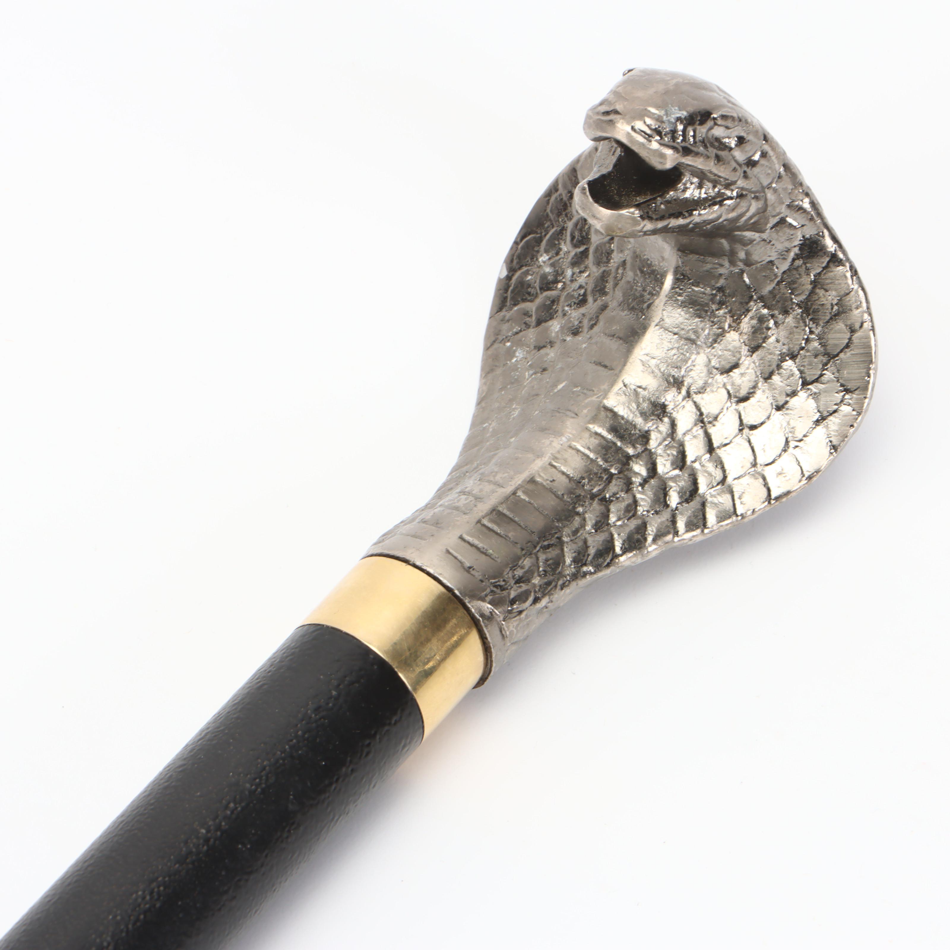 Cobra Head Handled Cane