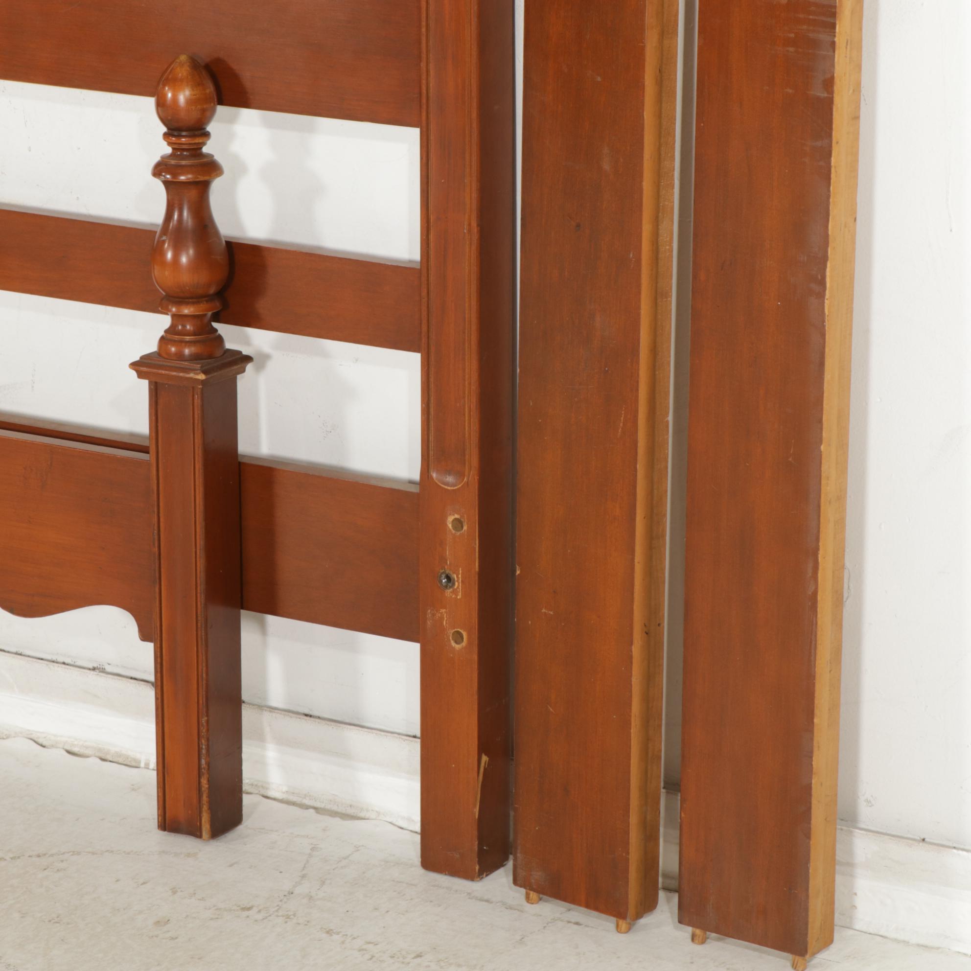 Maple Twin Bed Frame, Mid to Late 20th Century