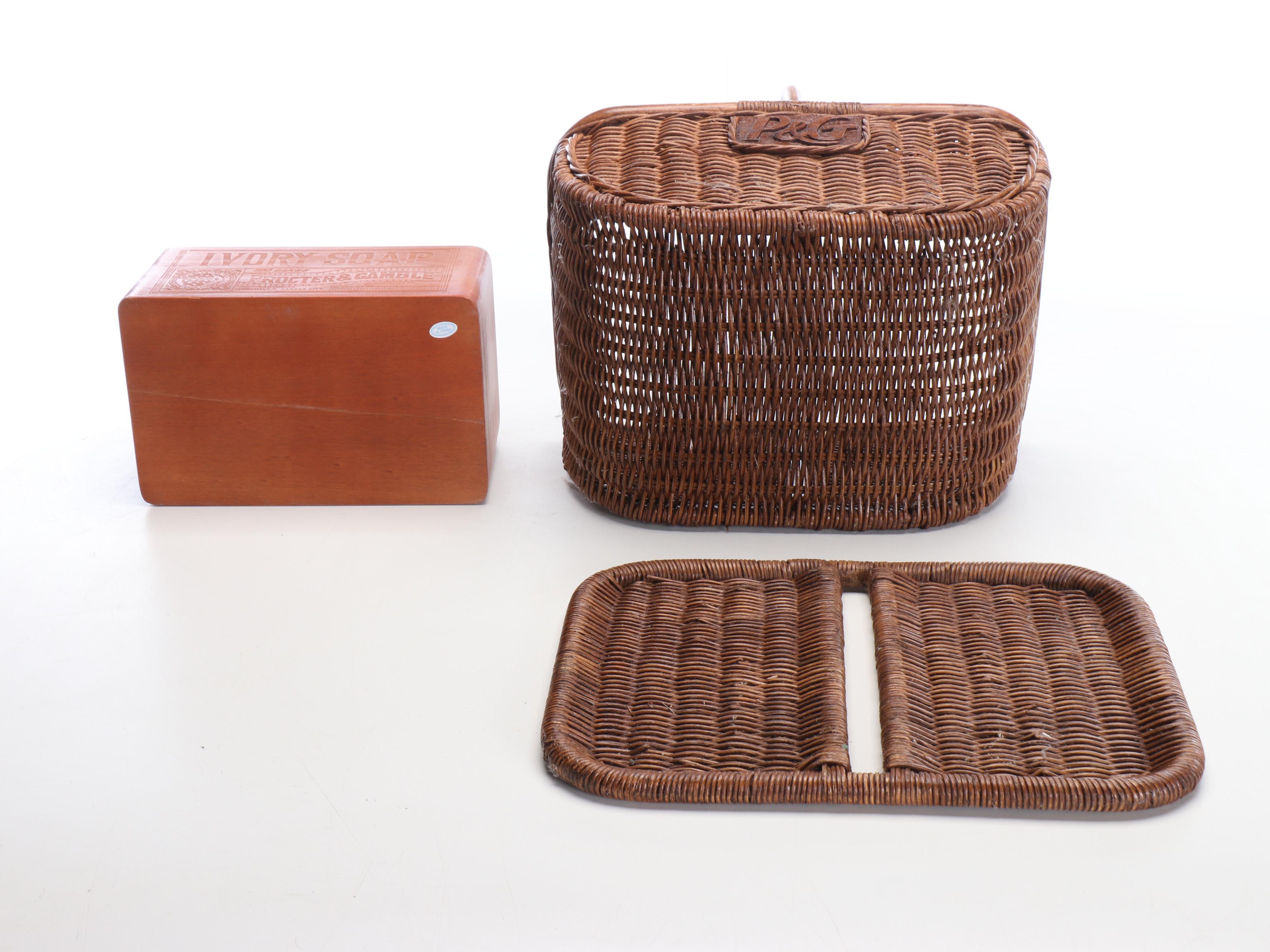 Procter & Gamble Star Candles with Other P&G Commemorative Crates, More