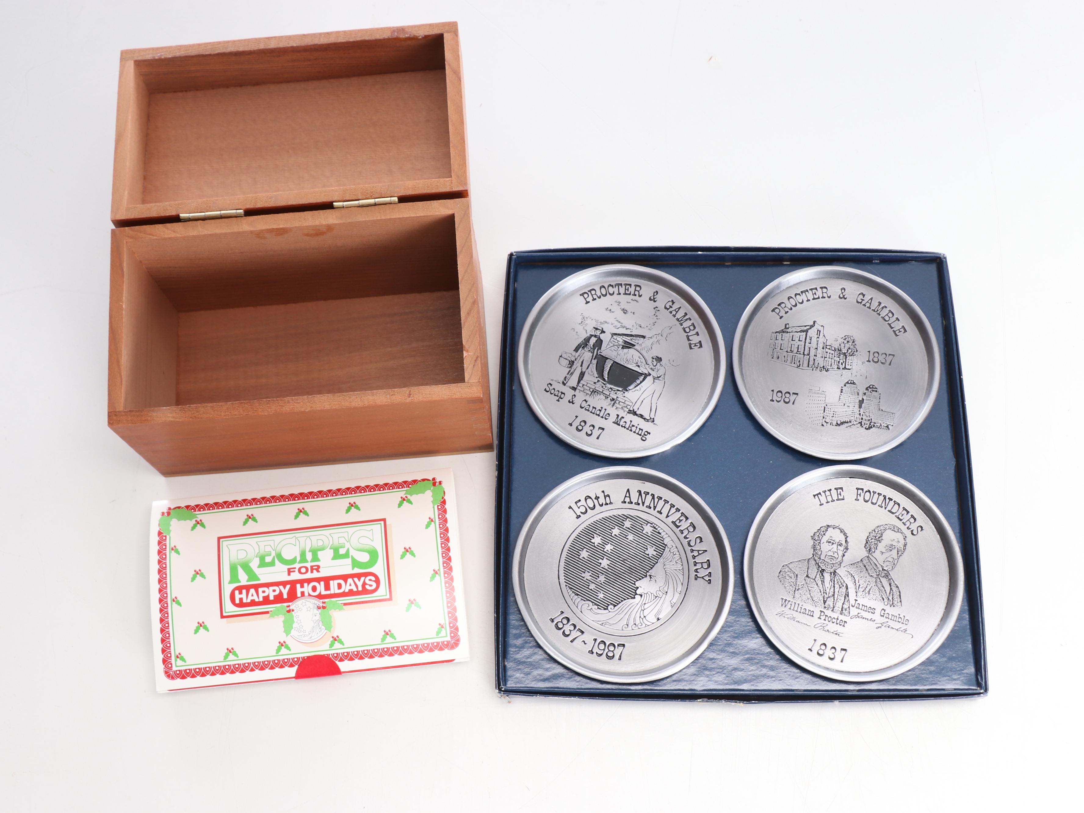 Procter & Gamble Star Candles with Other P&G Commemorative Crates, More