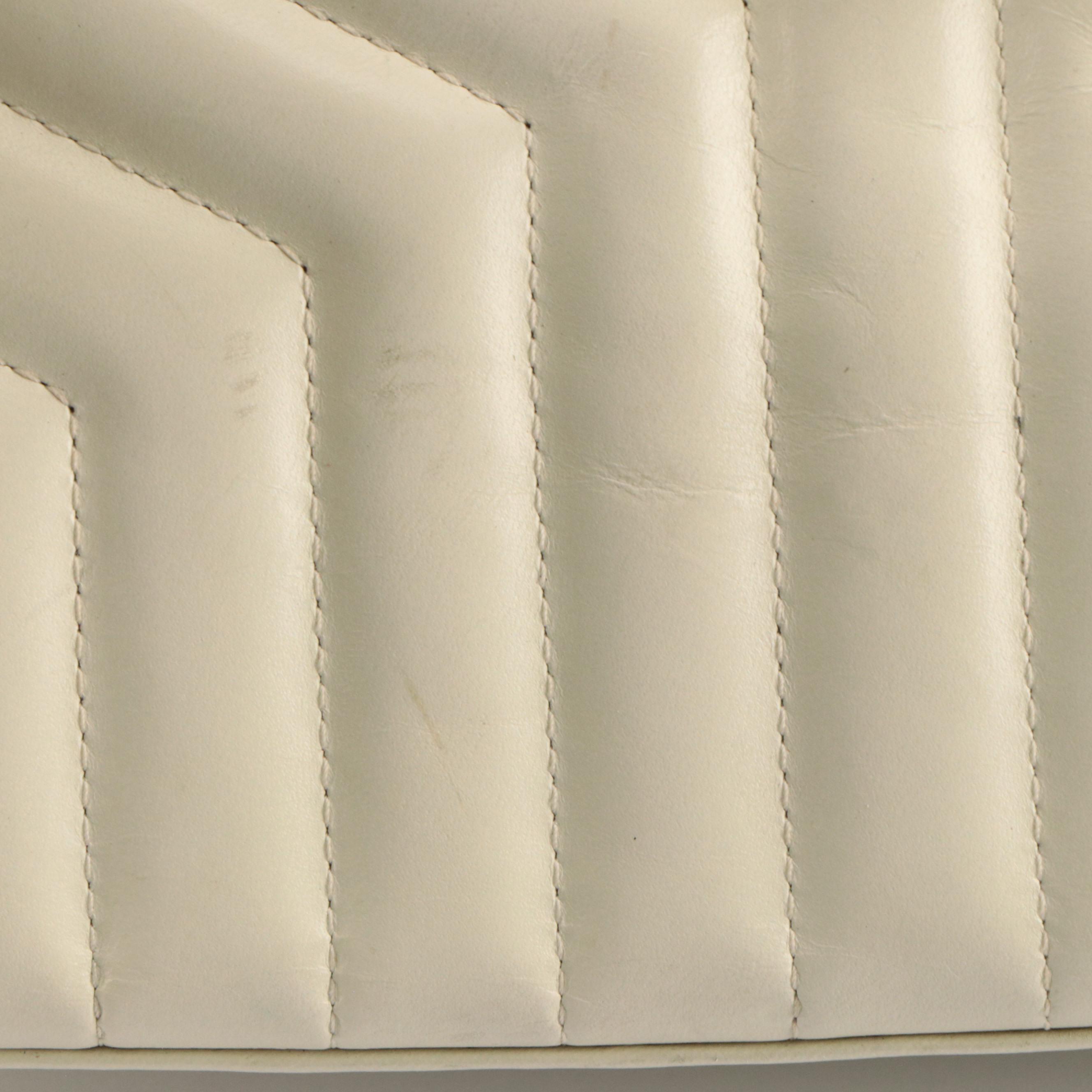 Yves Saint Laurent Y Bag in Matelassé Calfskin Leather